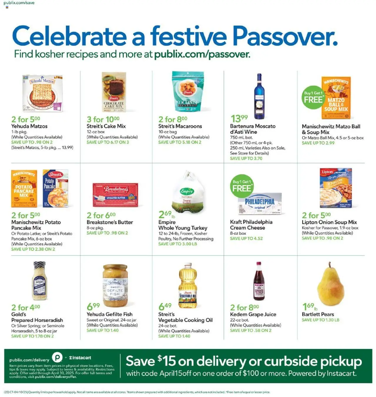 PUBLIX Weekly ad from 04/09/2025 >> Ad this week, Flyer