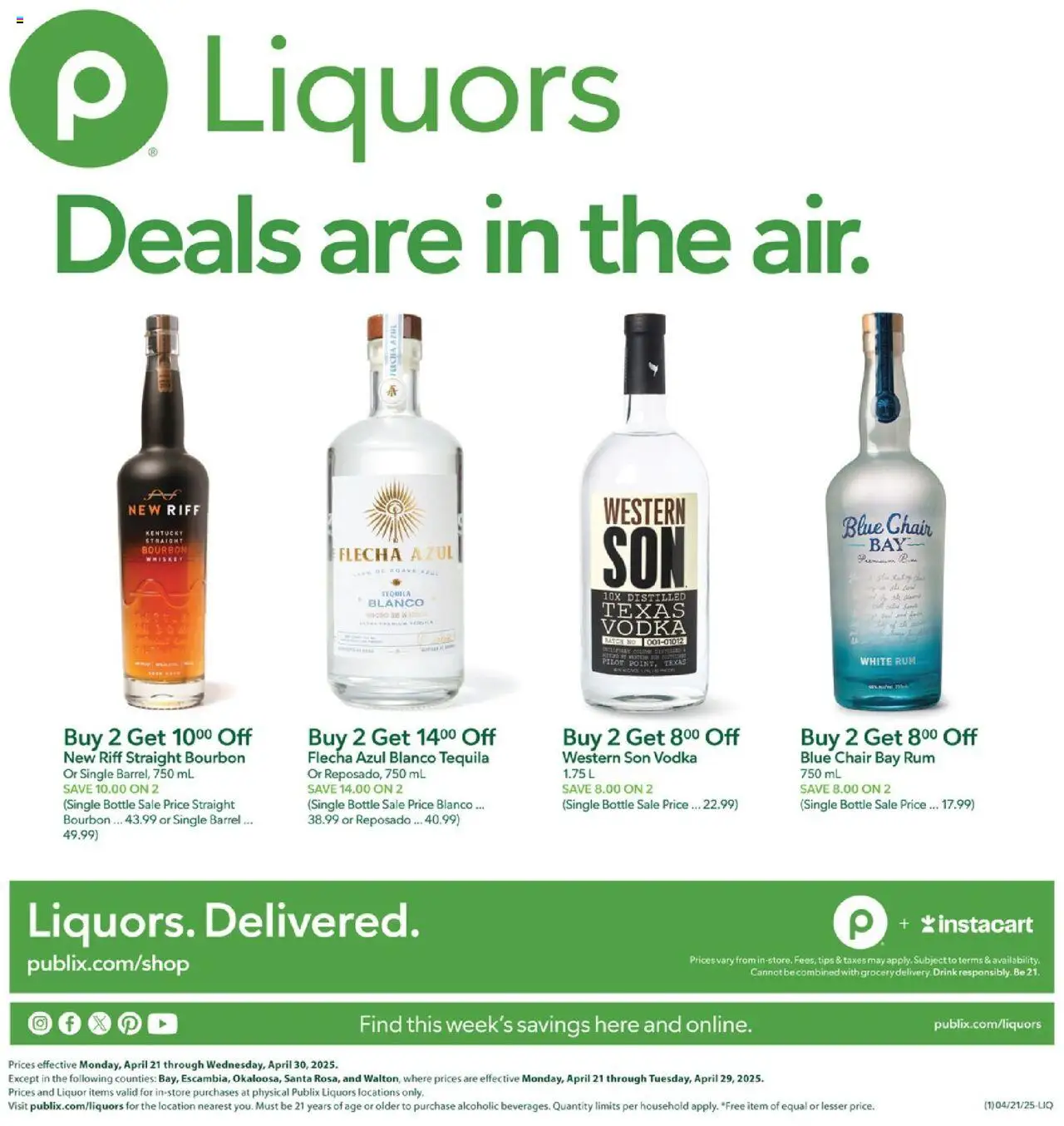 PUBLIX Weekly ad from 04/21/2025 >> Ad this week, Flyer