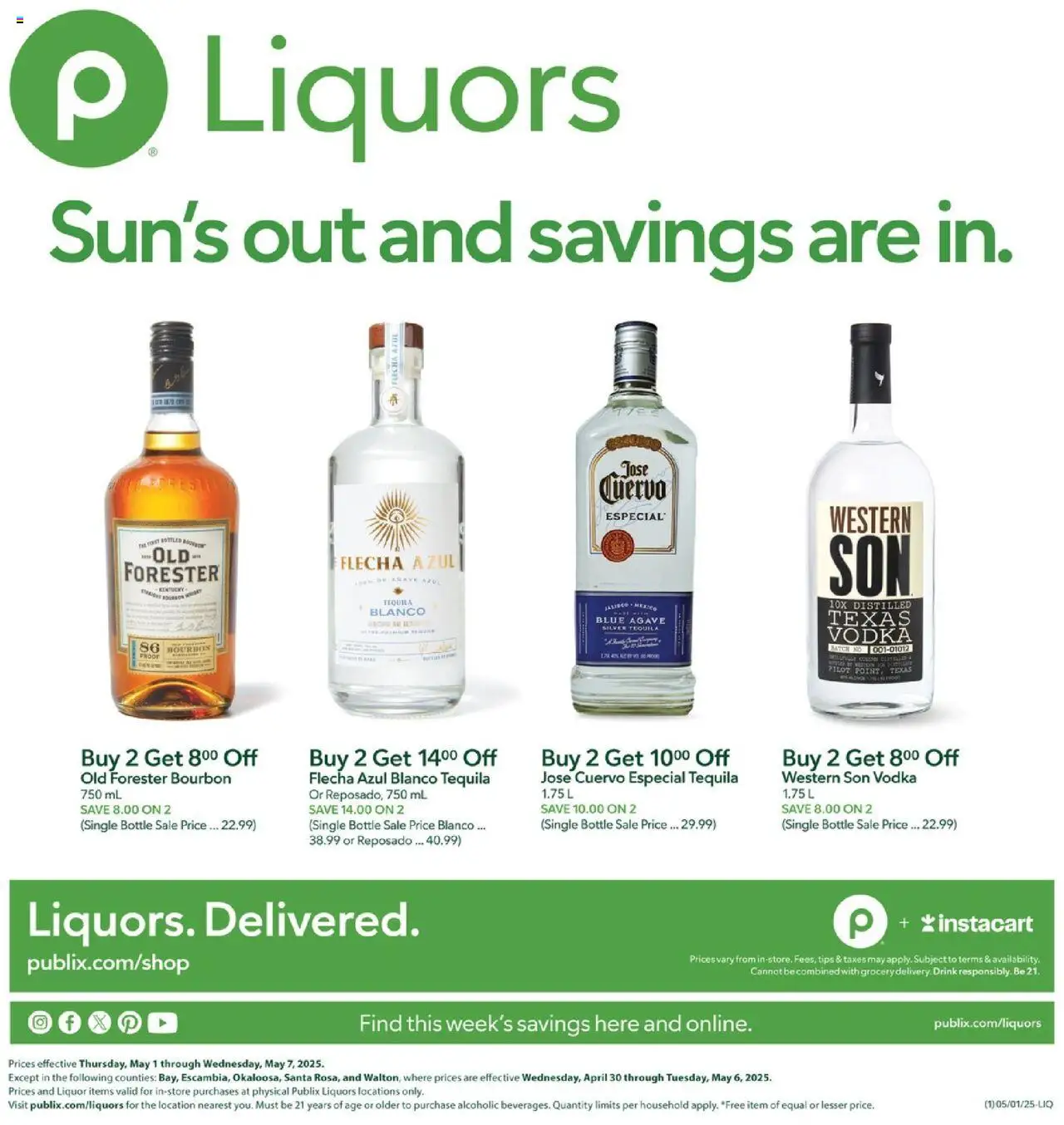 PUBLIX Weekly ad from 05/01/2025 >> Ad this week, Flyer