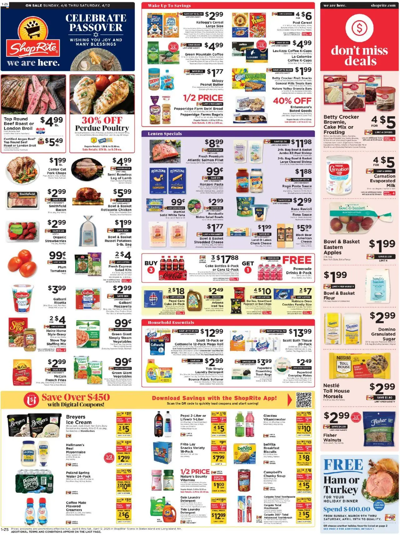 ShopRite Circular from 04/04/2025 >> Weekly Ad, flyer