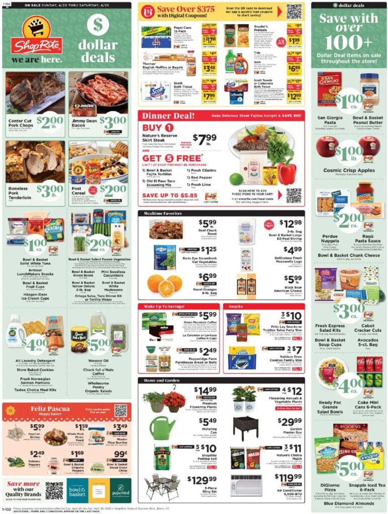 ShopRite Circular from 04202025 gtgt Weekly Ad flyer