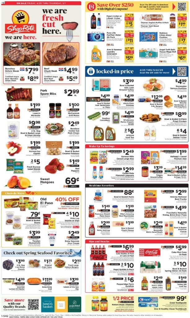ShopRite Circular from 04252025 gtgt Weekly Ad flyer