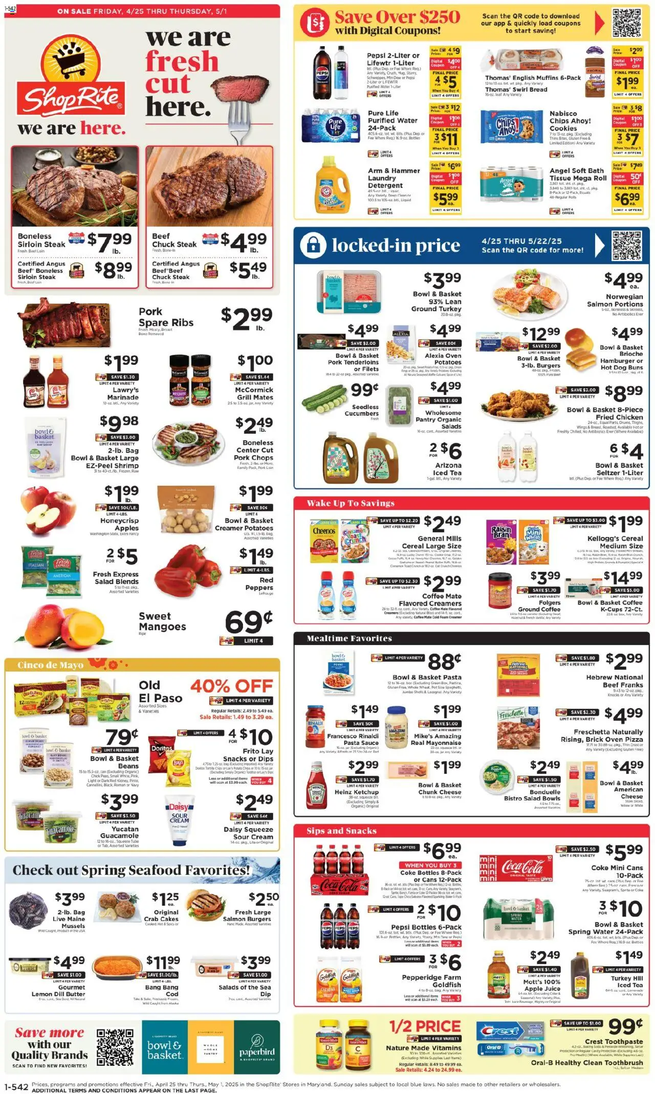 ShopRite Circular from 04/25/2025 >> Weekly Ad, flyer