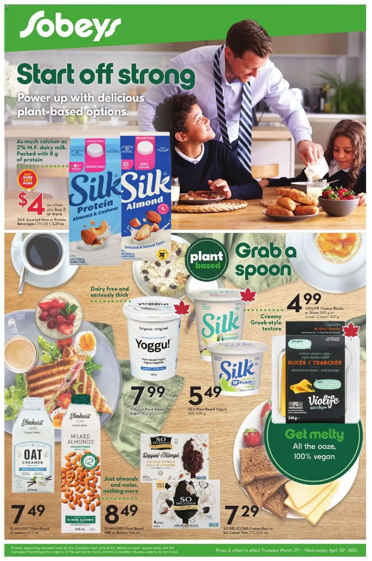 Sobeys circulaire valide 27 mars 2025 - 30 avr. 2025