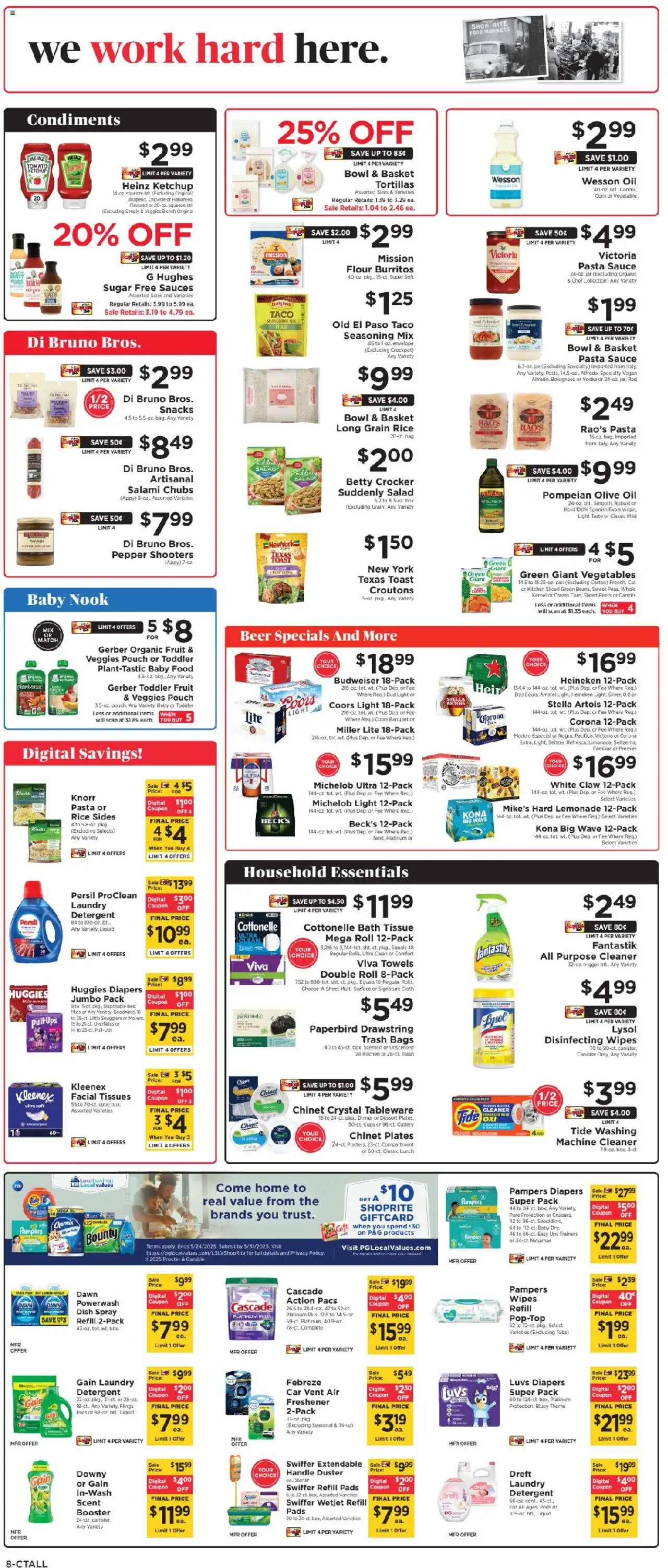 ShopRite Circular from 05/04/2025 >> Weekly Ad, flyer - Page number 9