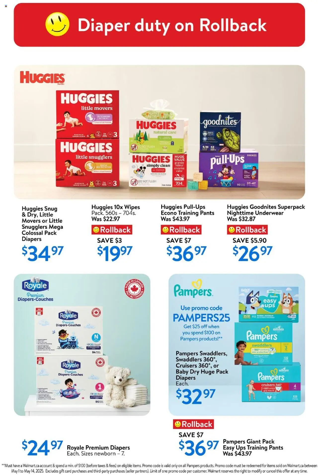 Walmart flyer valid from Apr 17, 2025 - page number 9
