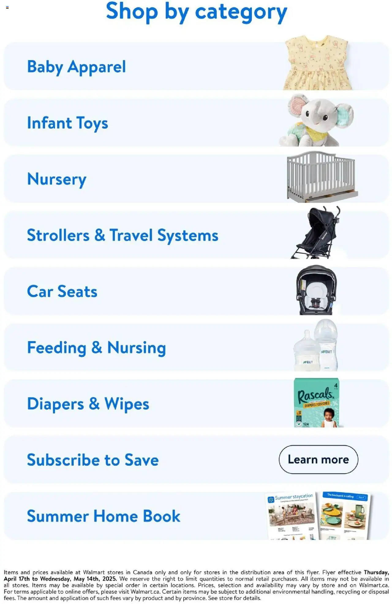 Walmart flyer valid from Apr 17, 2025 - page number 13