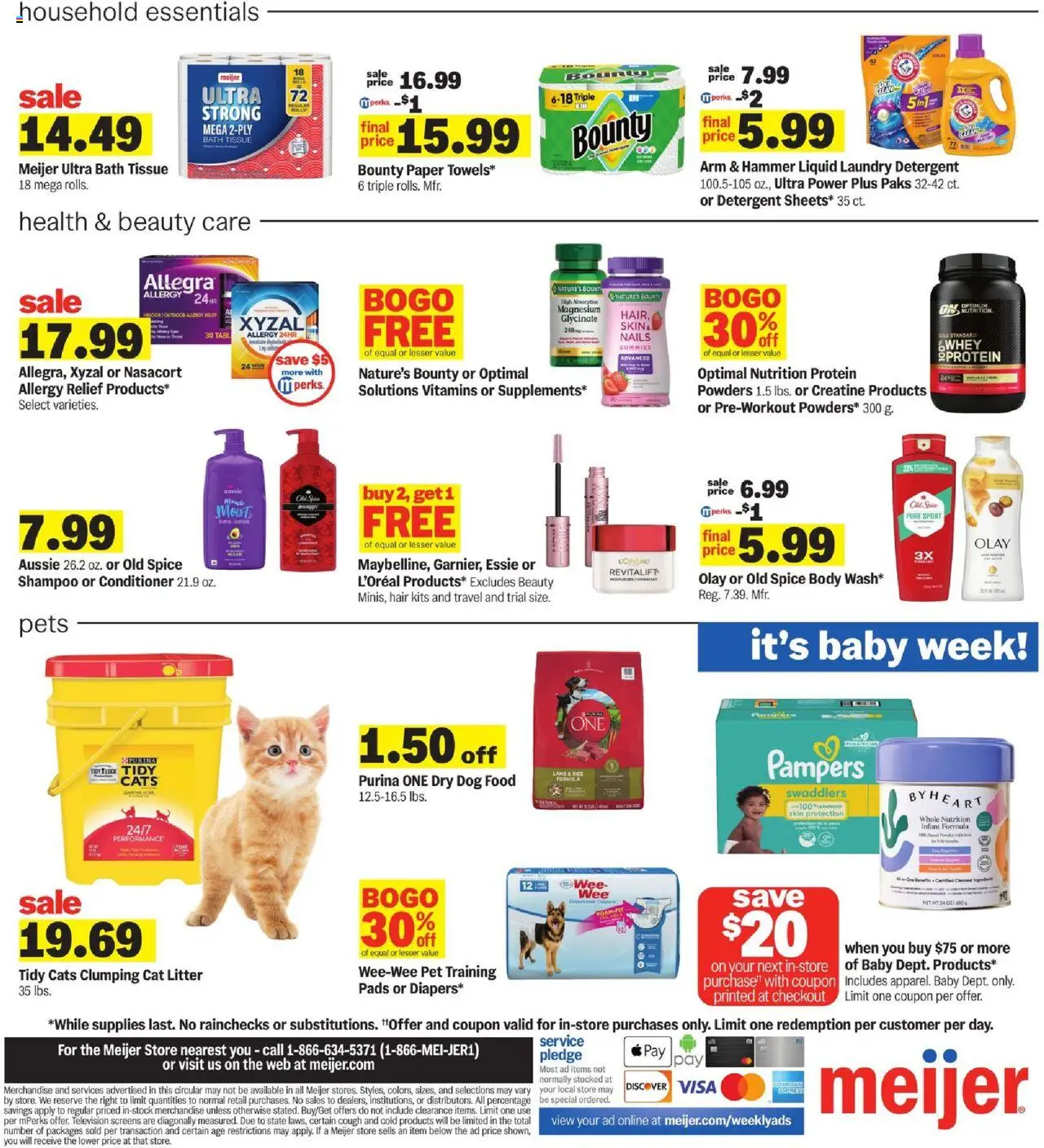MEIJER AD from 05/04/2025 - Weekly Ad - PREVIEW - Page number 4