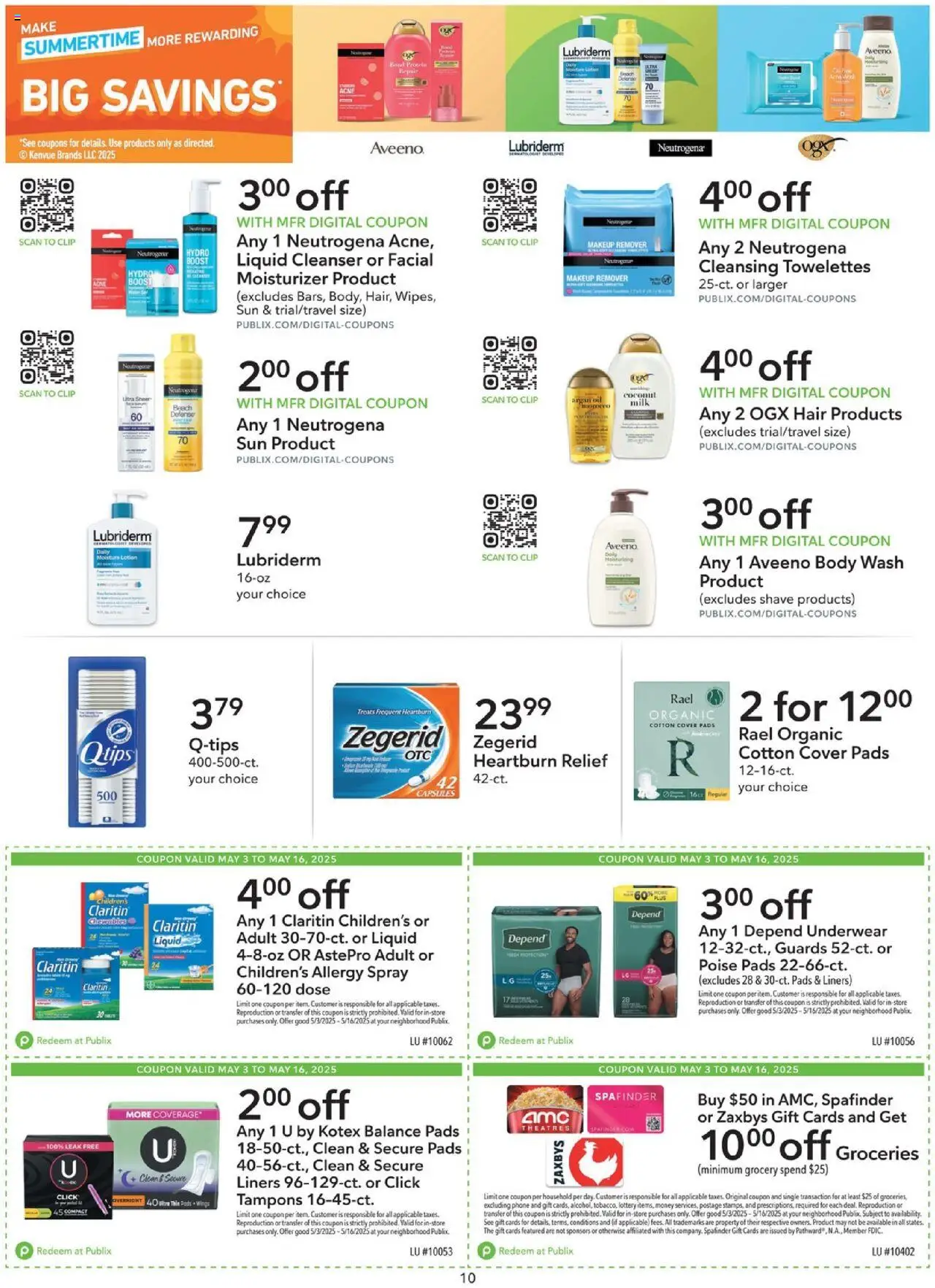 Publix Weekly ad from (05/03/2025) - Ad this week, Flyer - Page number 10