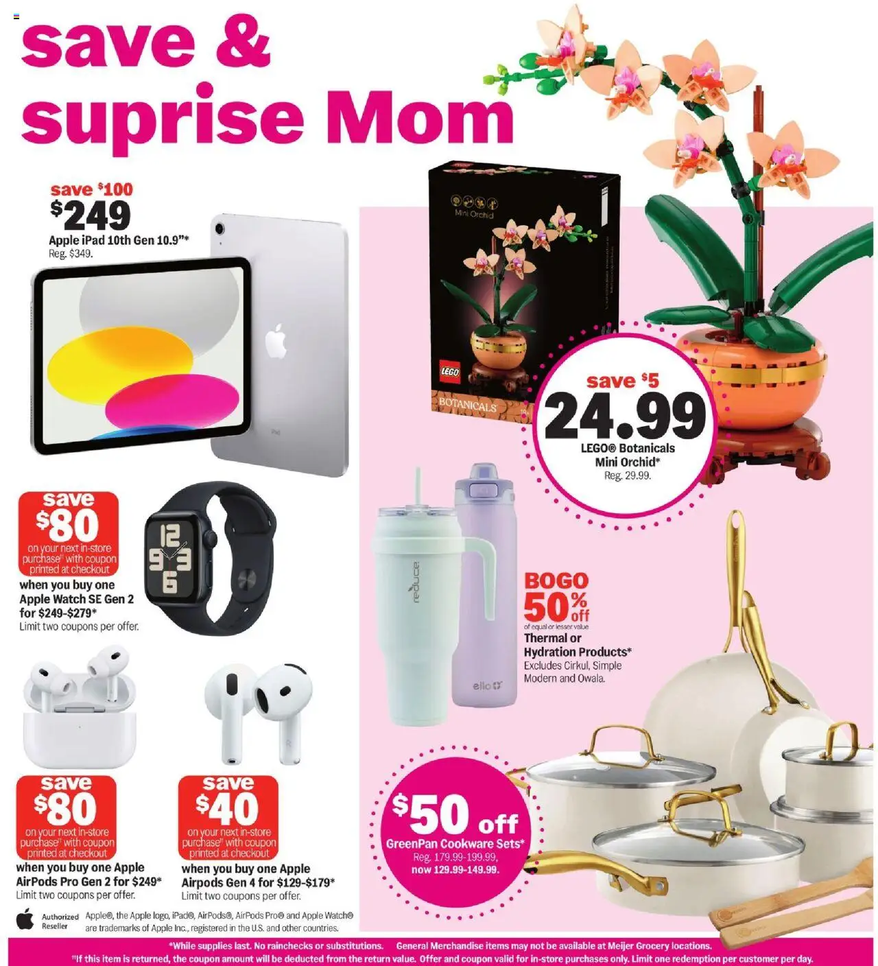 MEIJER AD from 04/27/2025 - find Mom something special - PREVIEW - Page number 2