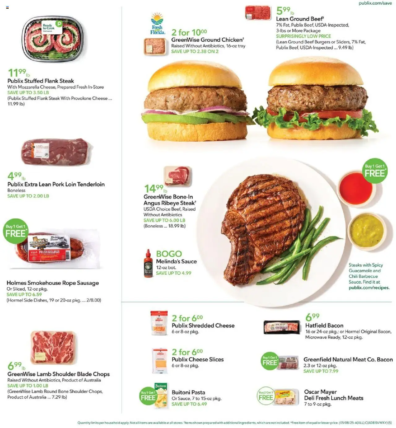 Publix Weekly ad from (05/07/2025) - Ad this week, Flyer - Page number 5