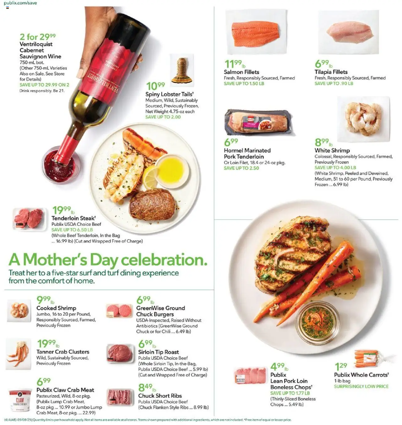 Publix Weekly ad from (05/07/2025) - Ad this week, Flyer - Page number 4