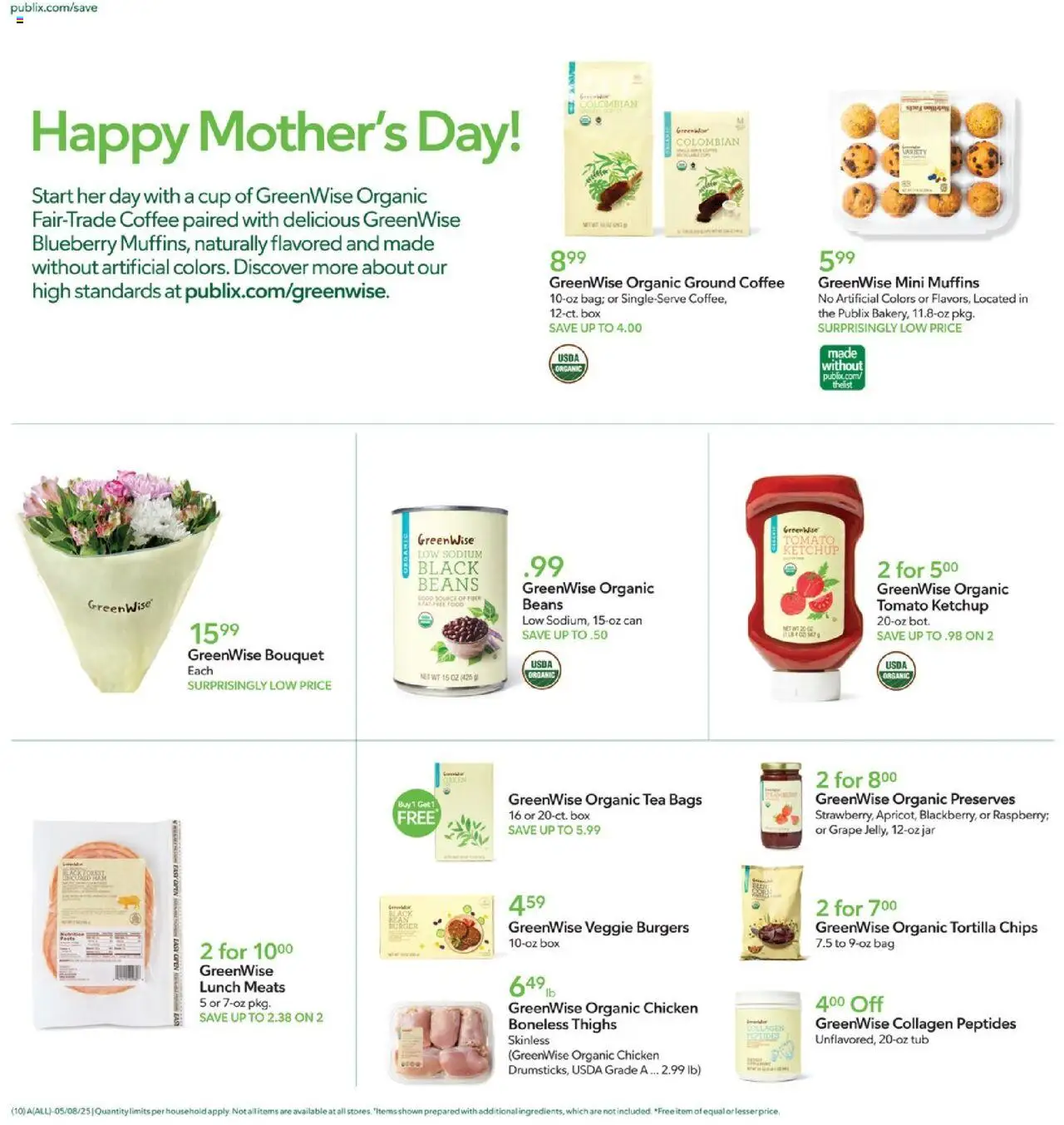 Publix Weekly ad from (05/07/2025) - Ad this week, Flyer - Page number 10