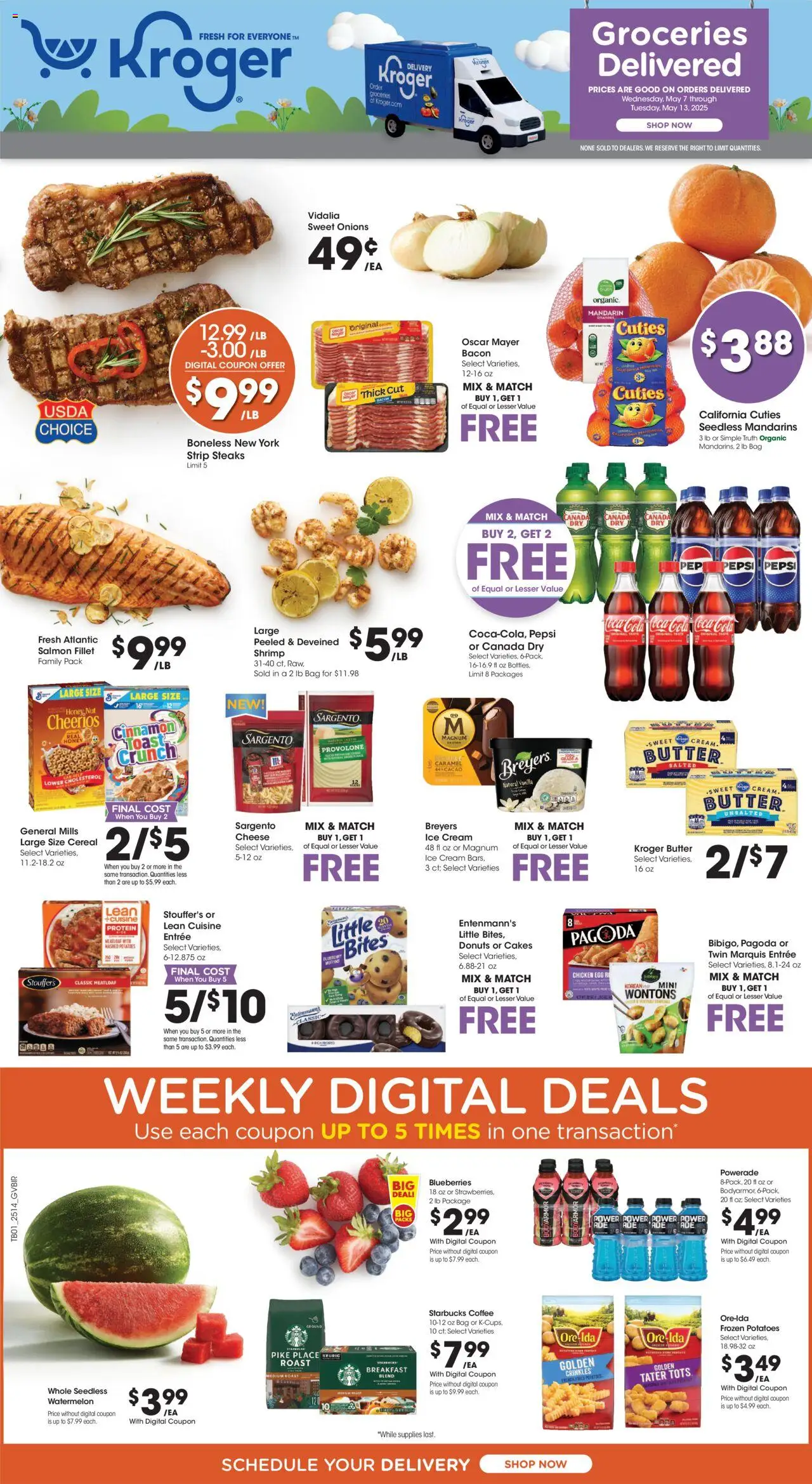 KROGER Weekly ad from 05/07/2025 >> Ad for next week