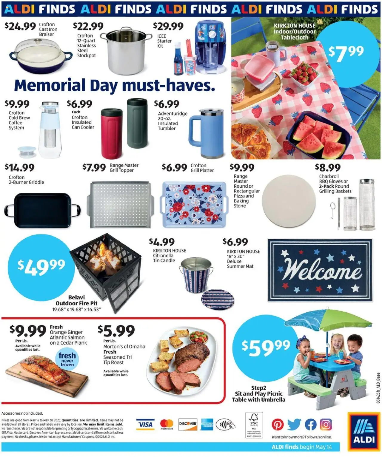 Aldi Weekly Ad from 05/14/2025 - Flyer, Sales ad - Page number 2