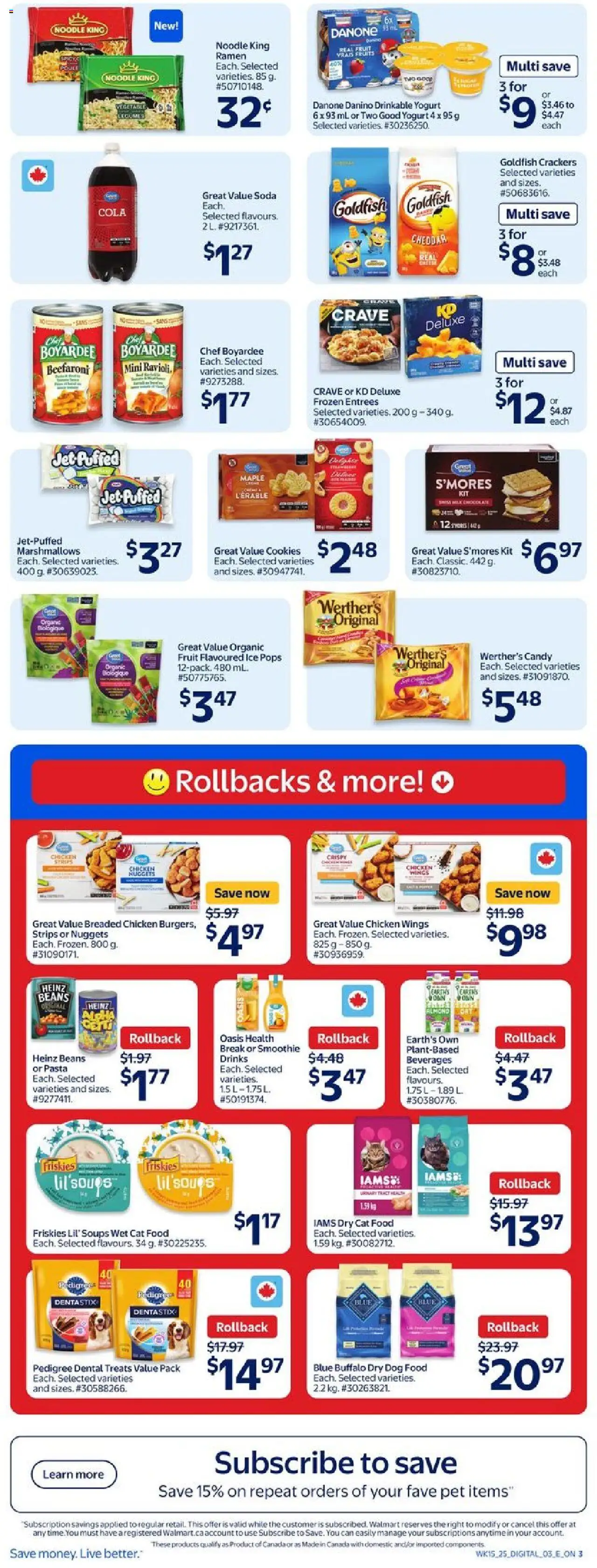 Walmart flyer valid from May 08, 2025 - page number 5