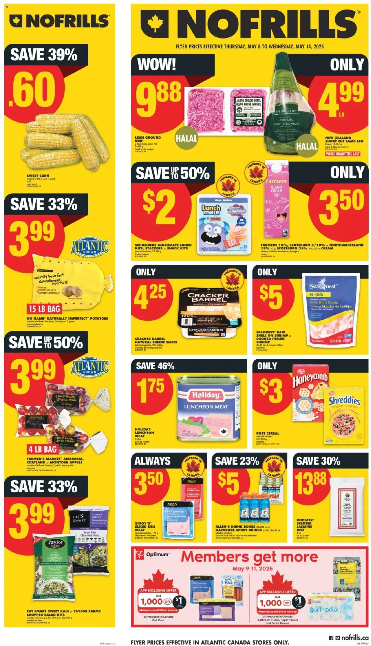 No Frills weekly flyer starting May 8, 2025 ⭐️