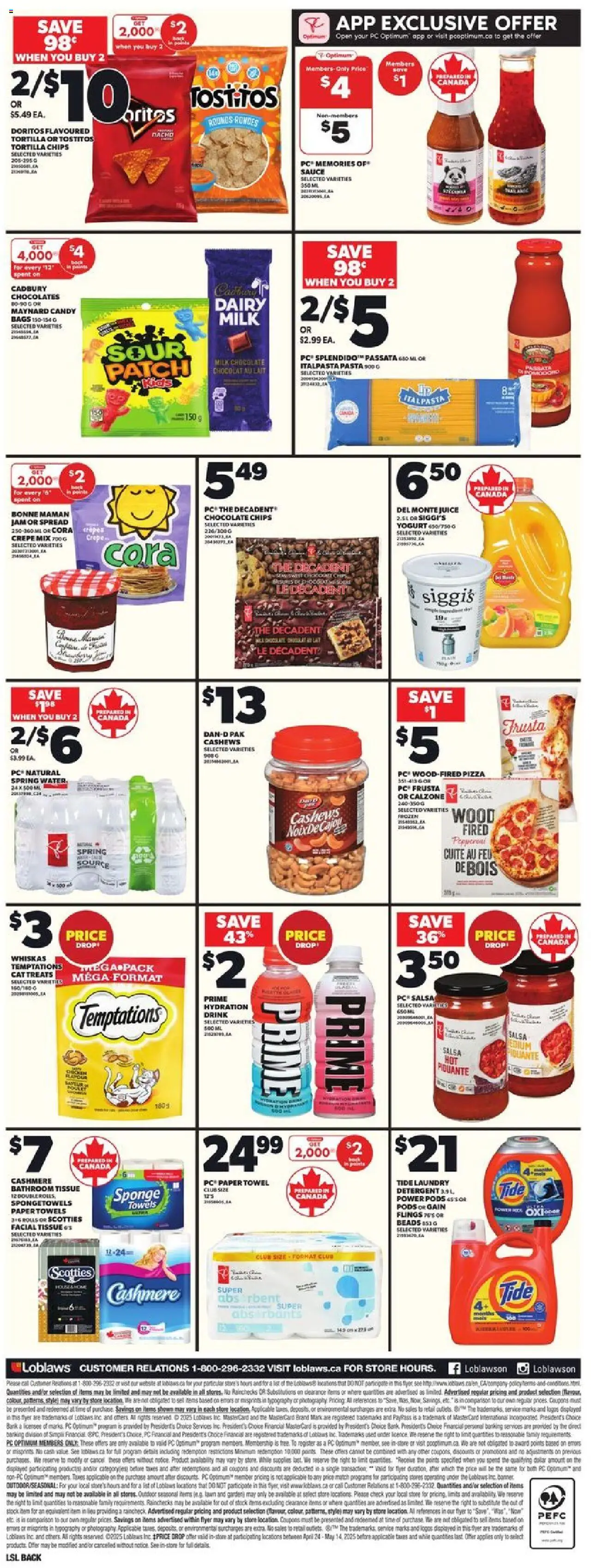 Loblaws flyer valid from May 08, 2025 - page number 4