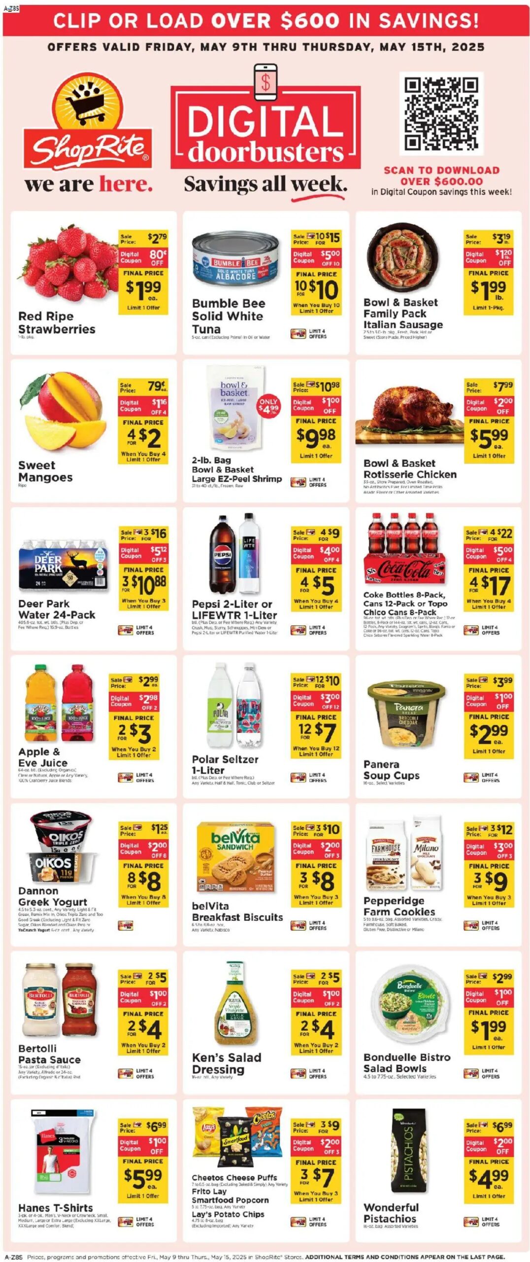 ShopRite Circular from 05/09/2025 >> Weekly Ad, flyer