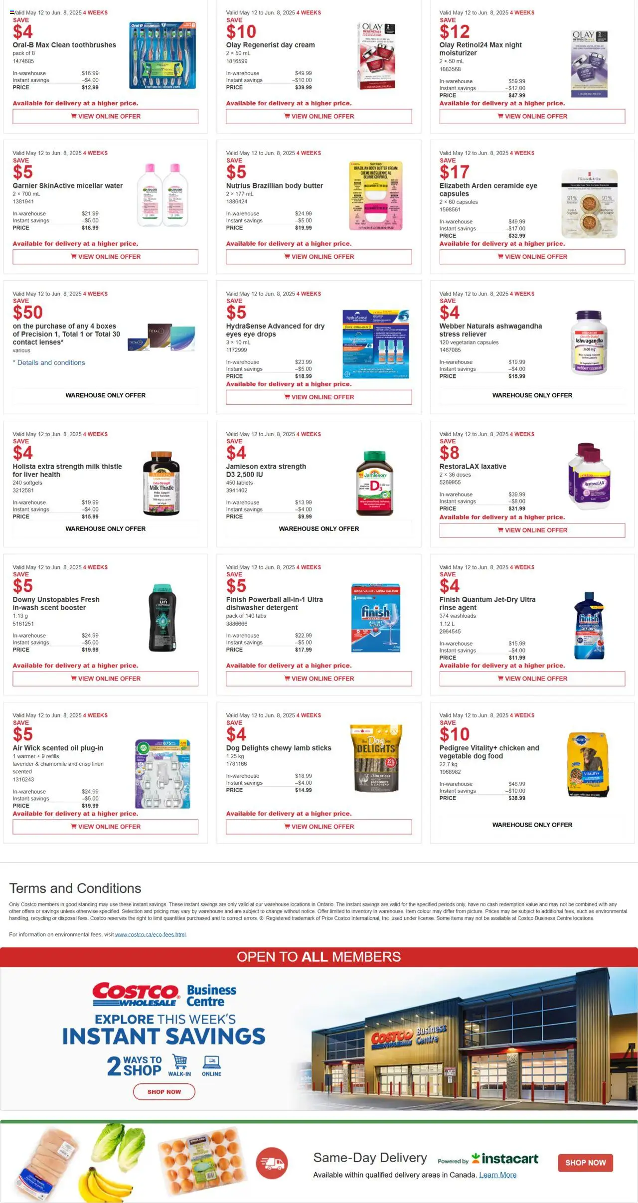 Costco flyer valid from May 12, 2025 - page number 3