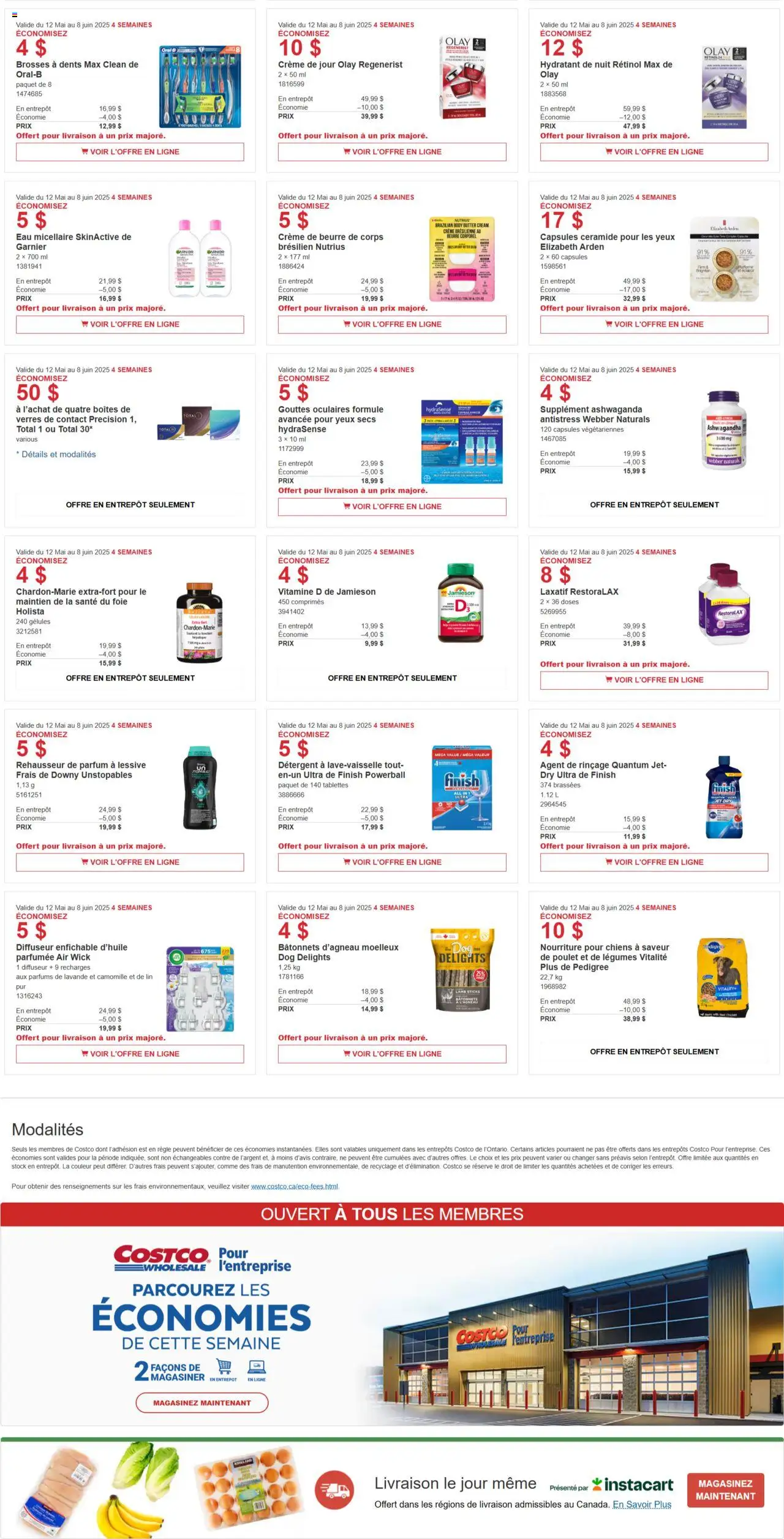 Costco flyer valid from May 12, 2025 - page number 3