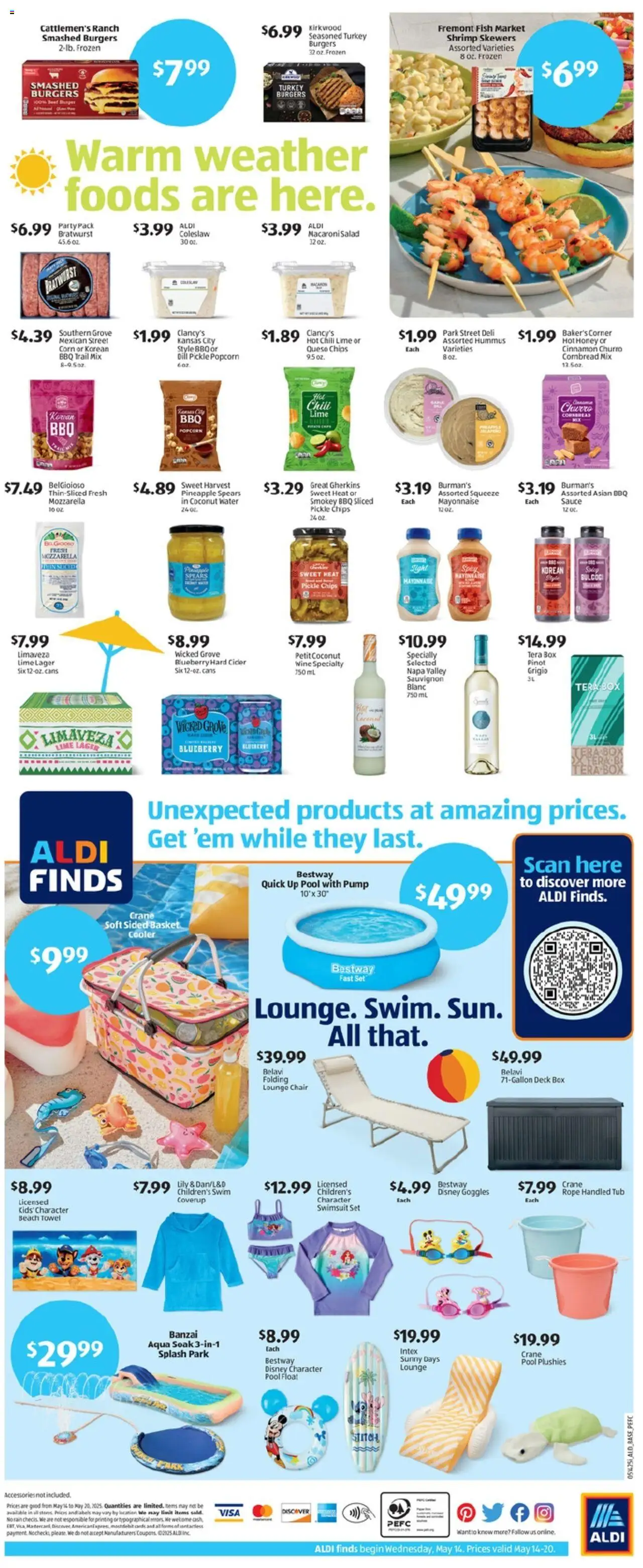 Aldi Weekly Ad from 05/14/2025 - Flyer, Sales ad - Page number 2