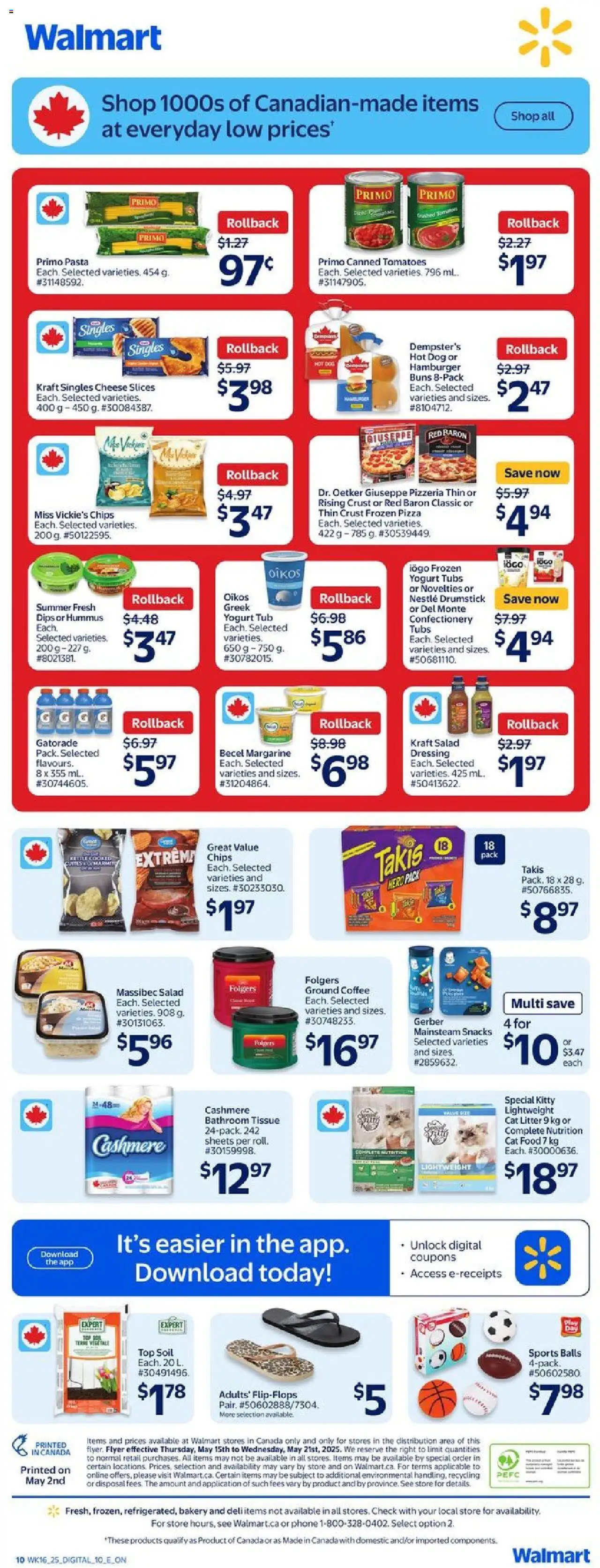 Walmart flyer valid from May 15, 2025 - page number 2