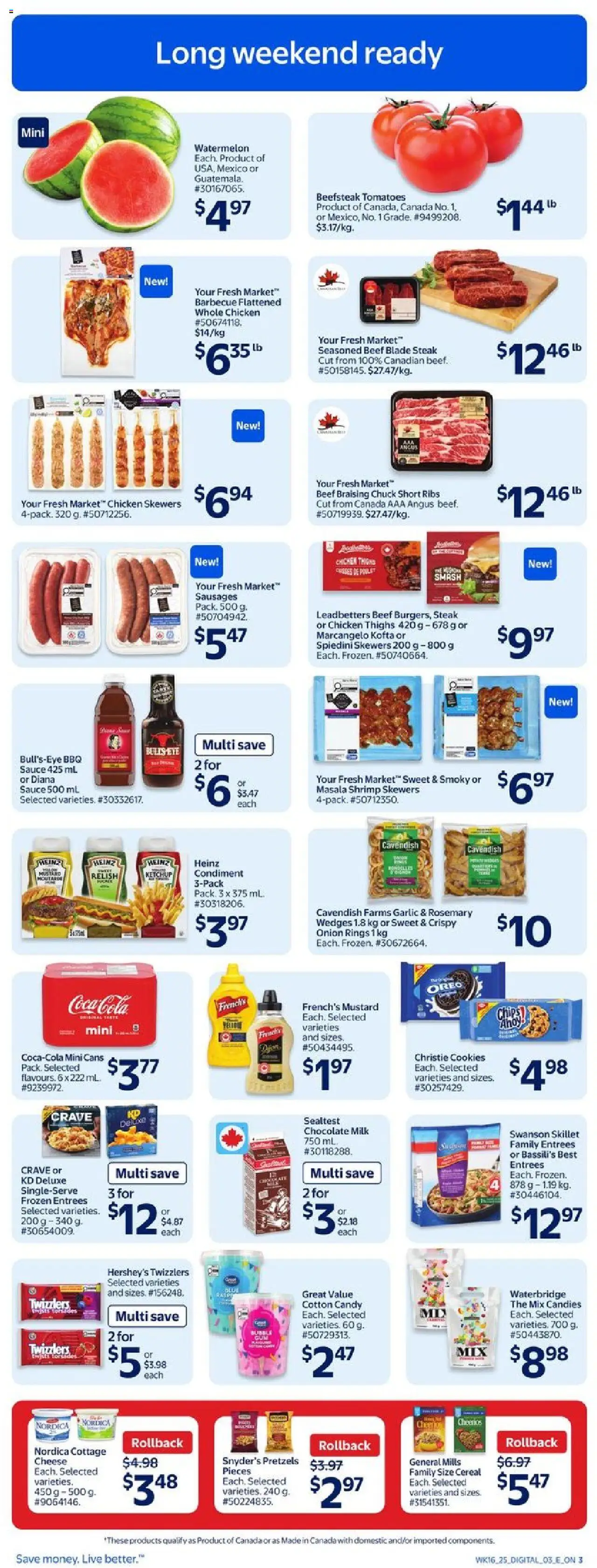 Walmart flyer valid from May 15, 2025 - page number 4