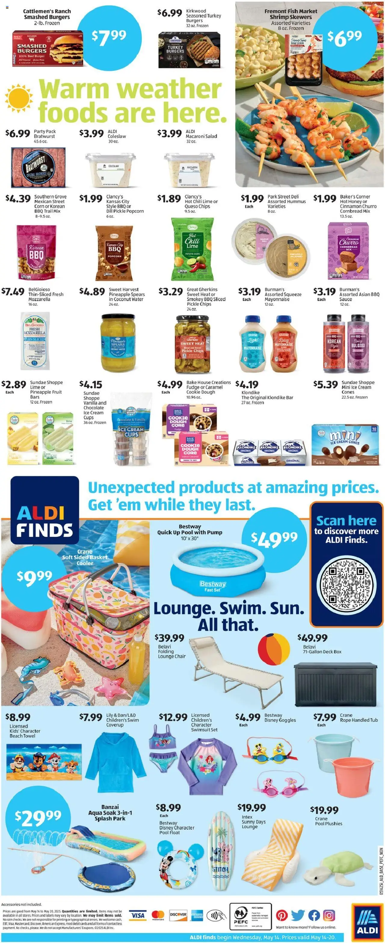 Aldi Weekly Ad from 05/14/2025 - Flyer, Sales ad - Page number 2