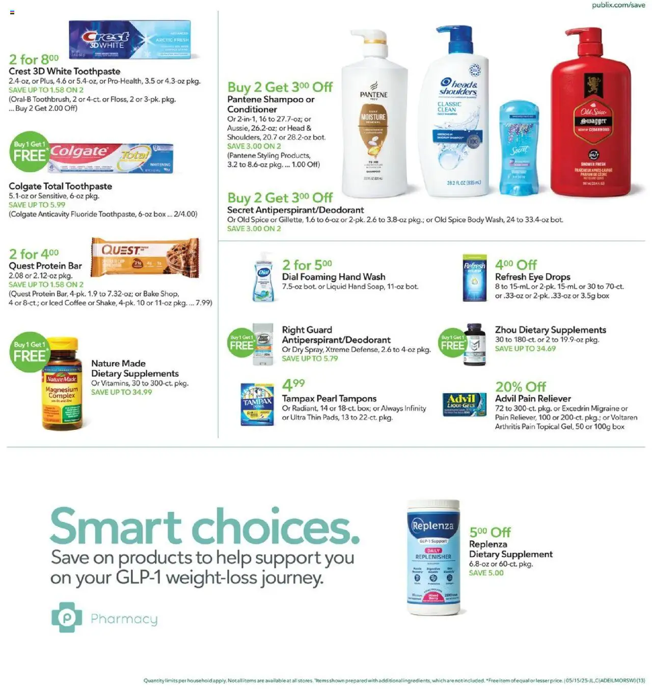 Publix Weekly ad from (05/14/2025) - Ad this week, Flyer - Page number 13