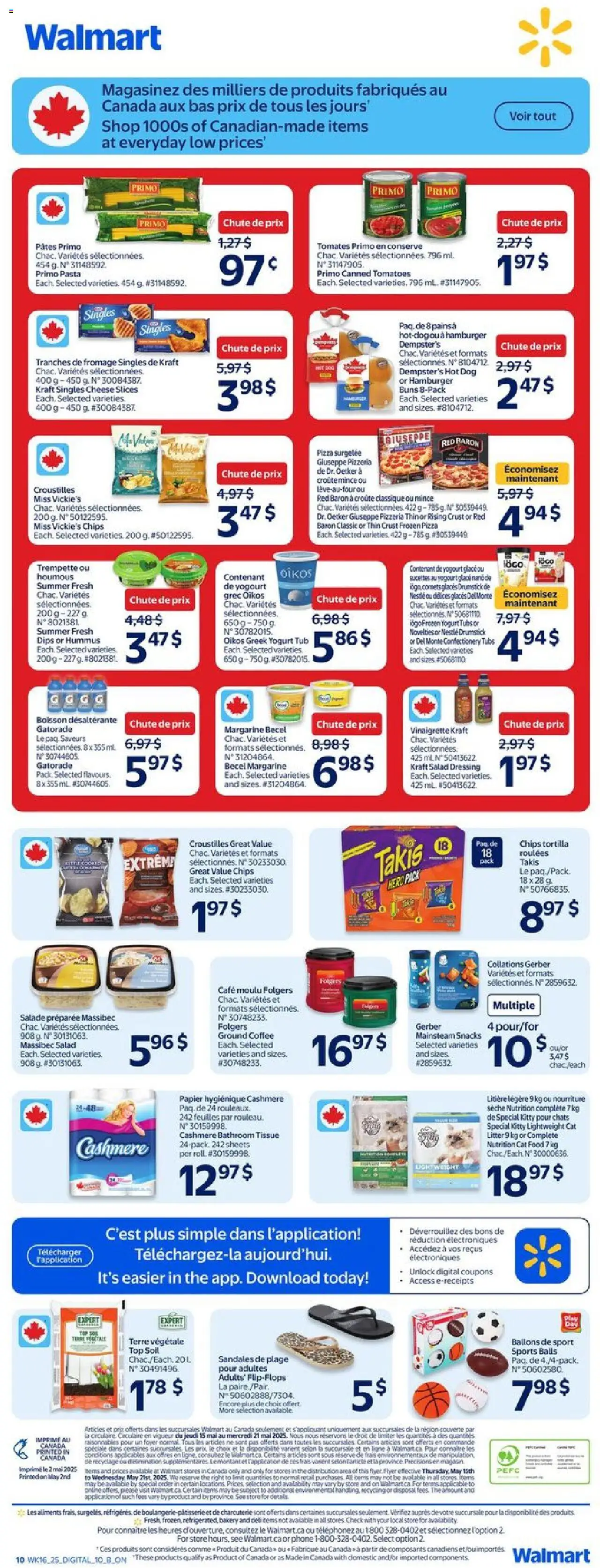 Walmart flyer valid from May 15, 2025 - page number 2