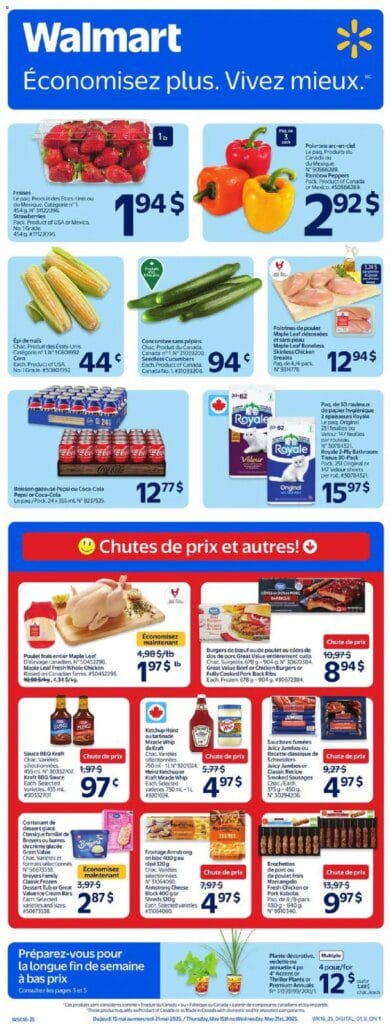 Walmart flyer May 15 9 1747287179 758 Walmart weekly flyer starting May 15 2025 scaled