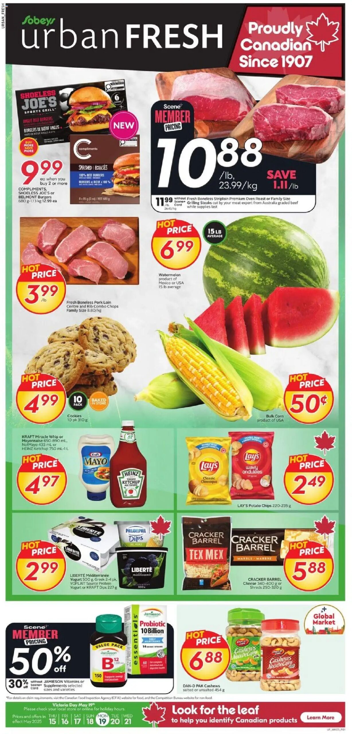 Sobeys weekly flyer starting May 15, 2025 ⭐️