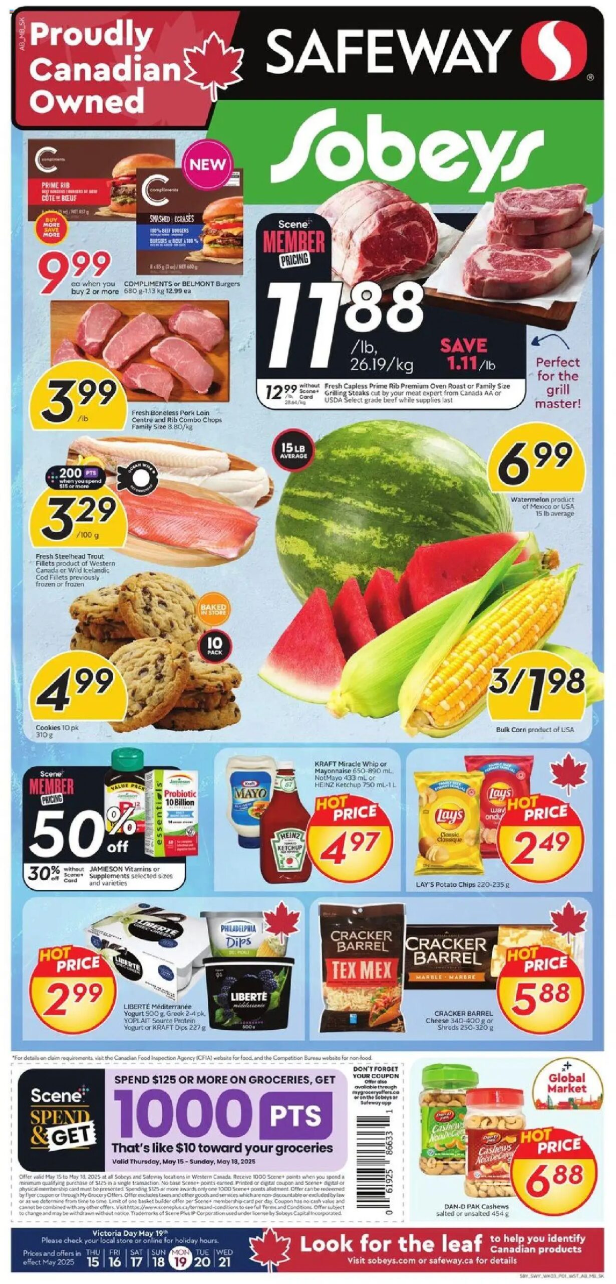 Sobeys weekly flyer starting May 15, 2025 ⭐️