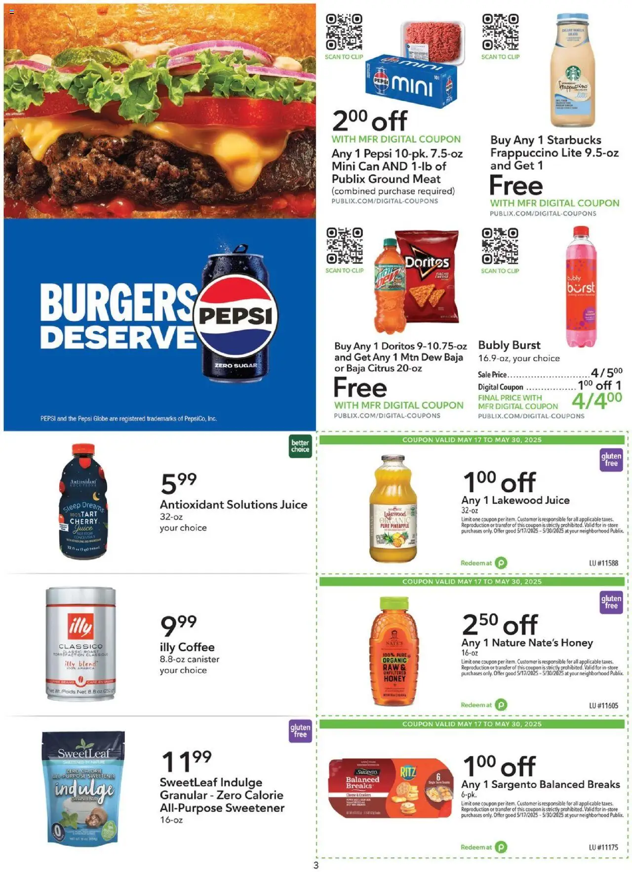 Publix Weekly ad from (05/17/2025) - Ad this week, Flyer - Page number 3