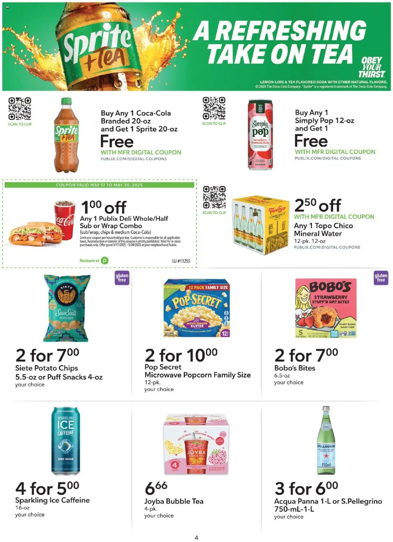 Publix Weekly ad from (05/17/2025) - Ad this week, Flyer - Page number 4