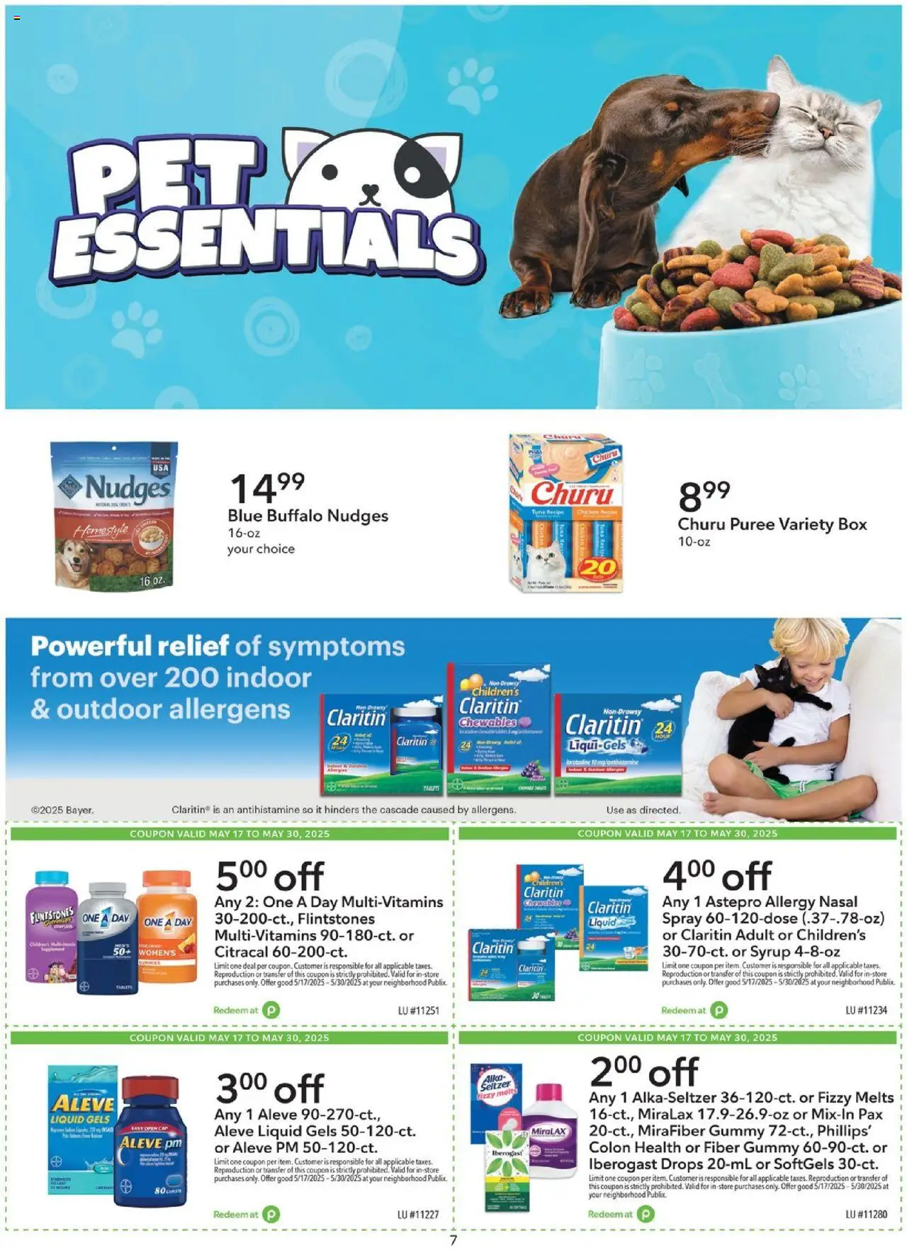 Publix Weekly ad from (05/17/2025) - Ad this week, Flyer - Page number 7