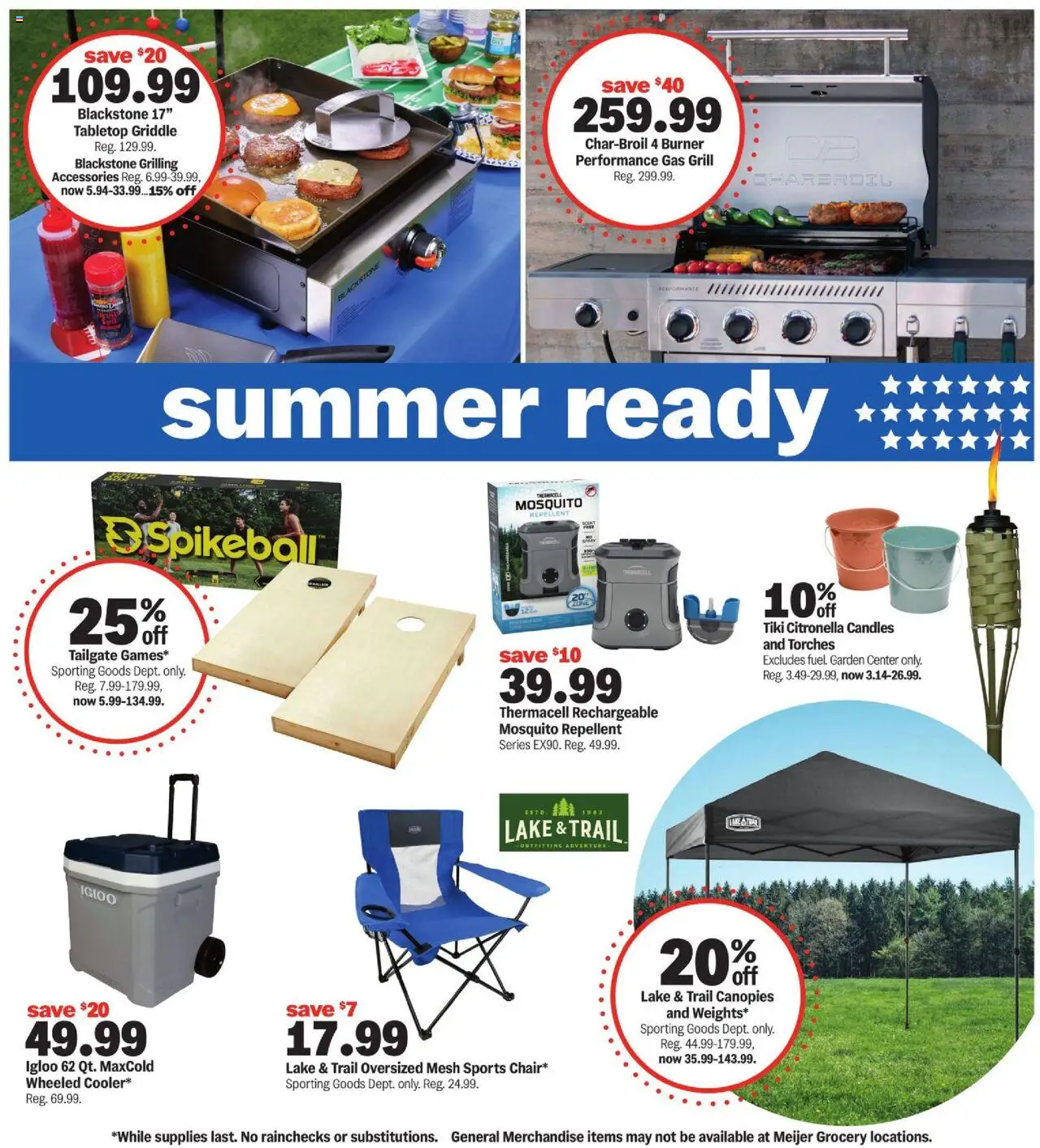 MEIJER AD from 05/18/2025 - summer kickoff - PREVIEW - Page number 2