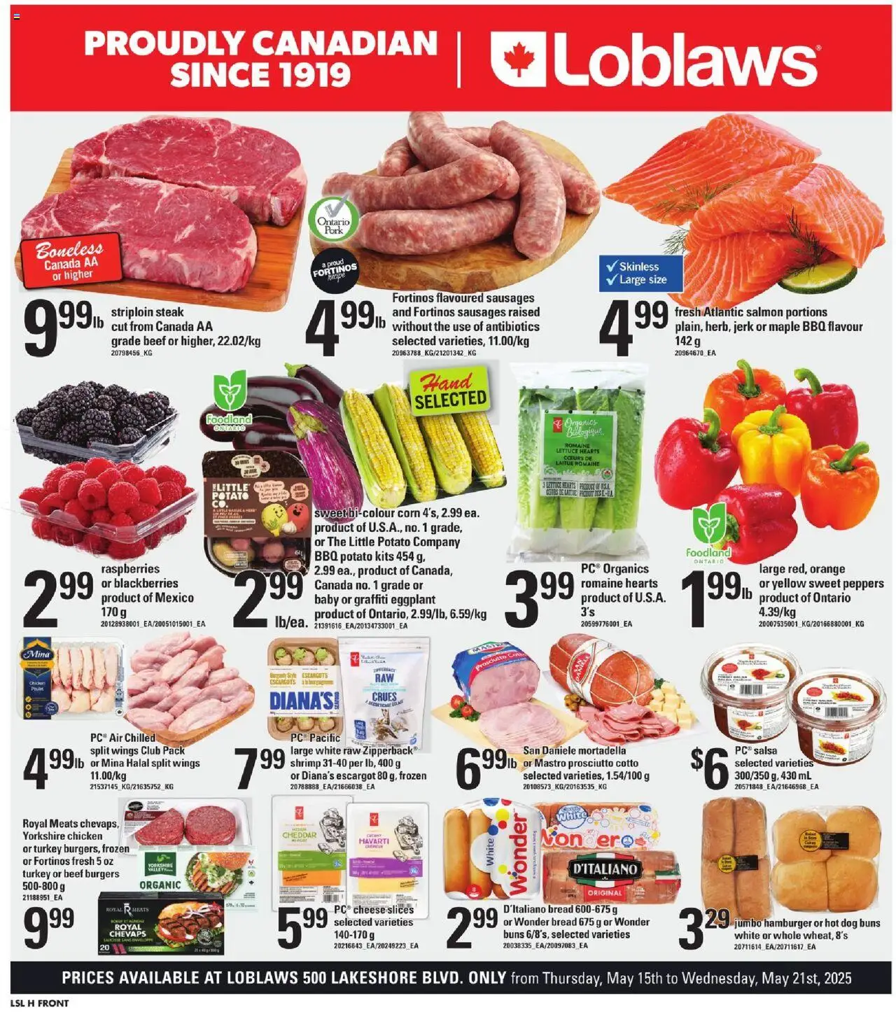 Loblaws weekly flyer starting May 15, 2025 ⭐️