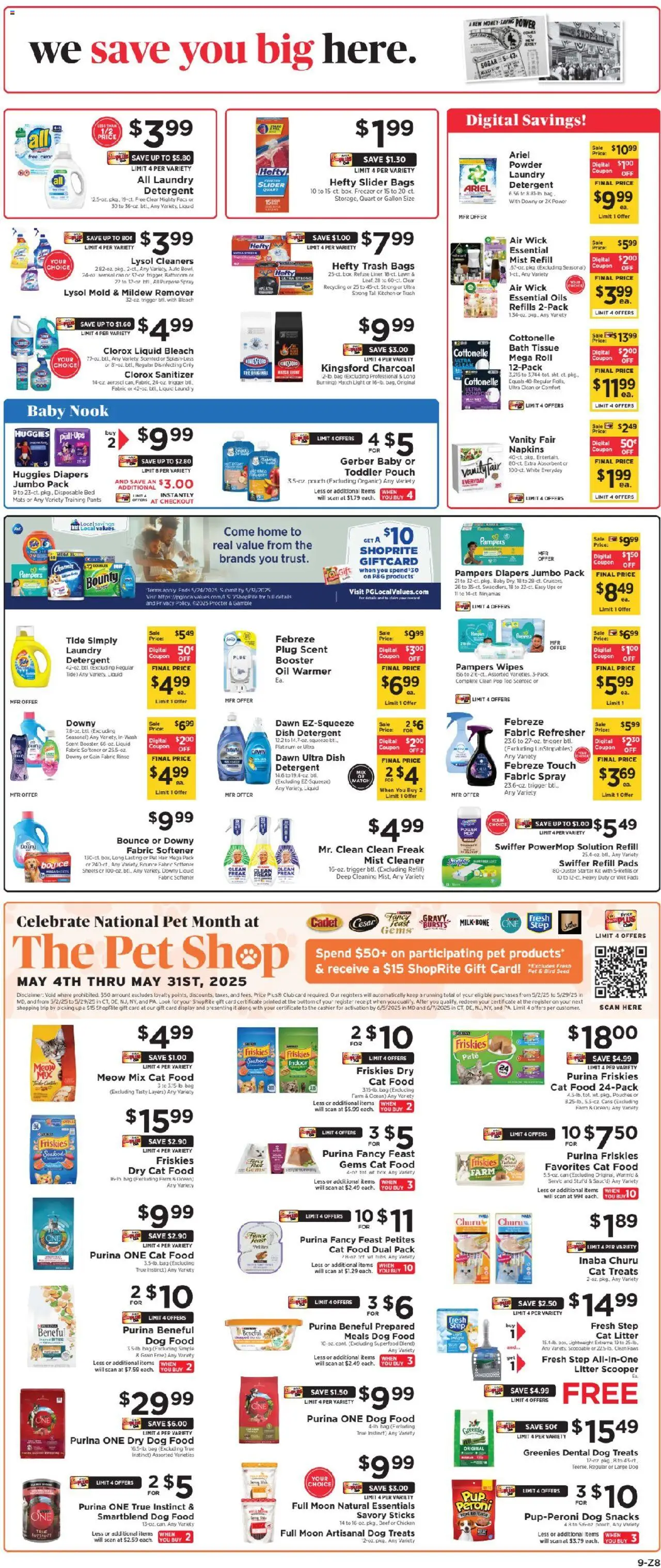 ShopRite Circular from 05/16/2025 >> Weekly Ad, flyer - Page number 9