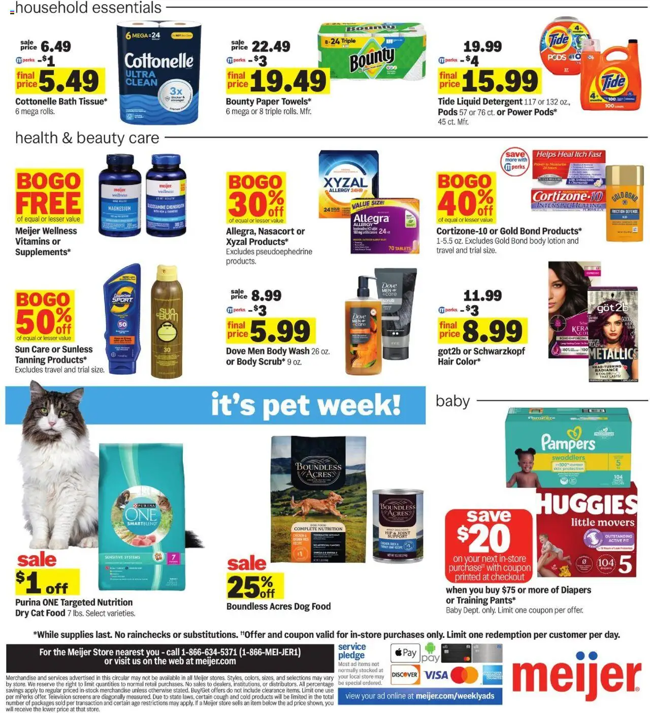 MEIJER AD from 05/18/2025 - Weekly Ad - PREVIEW - Page number 4