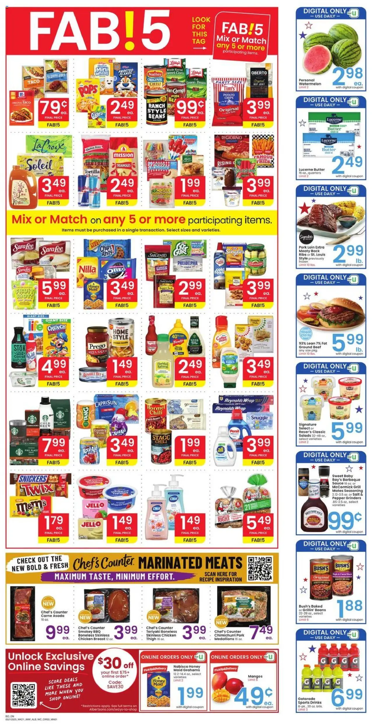 Albertsons Weekly Ad from 05/21/2025 - Flyer - Page number 2