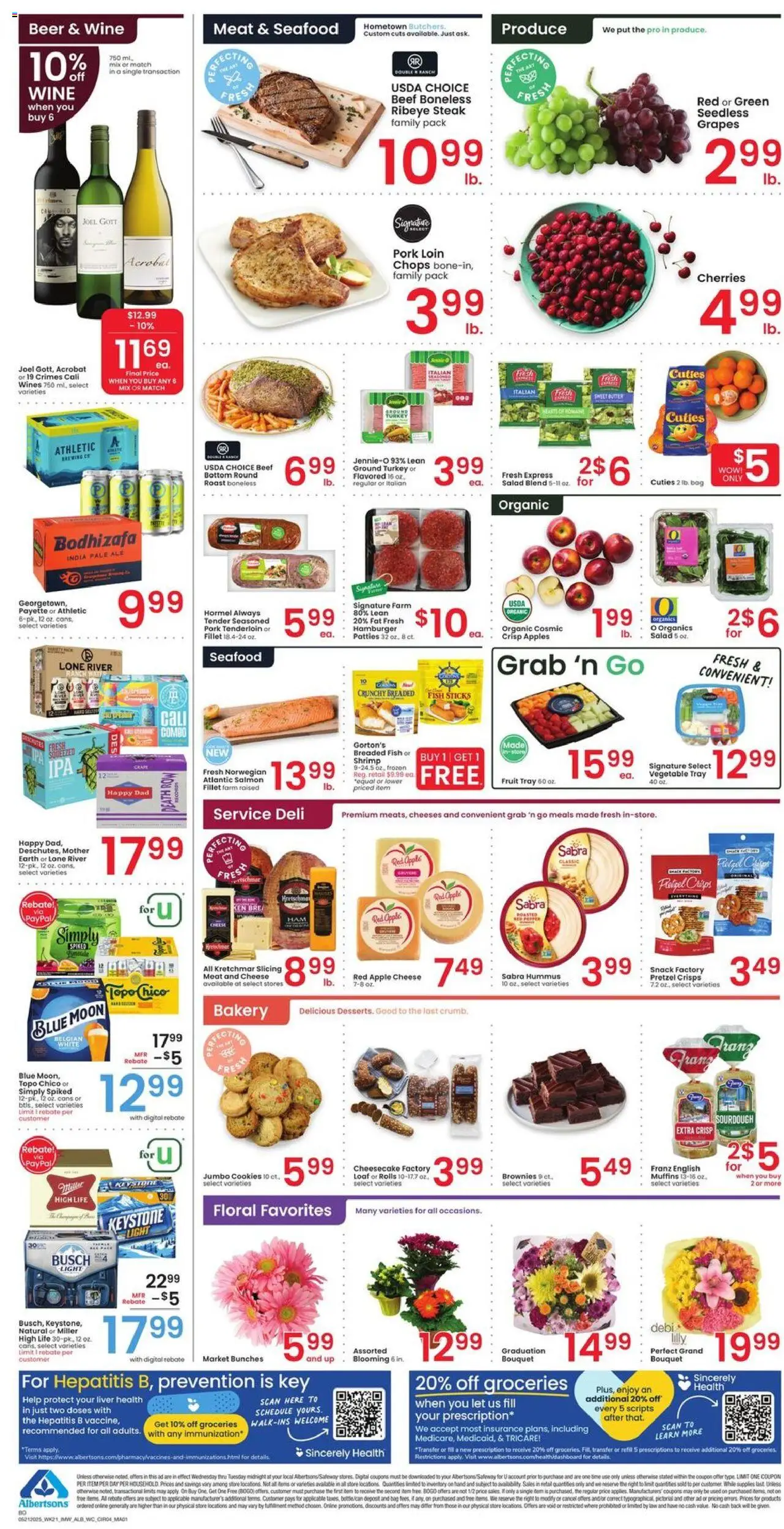 Albertsons Weekly Ad from 05/21/2025 - Flyer - Page number 4