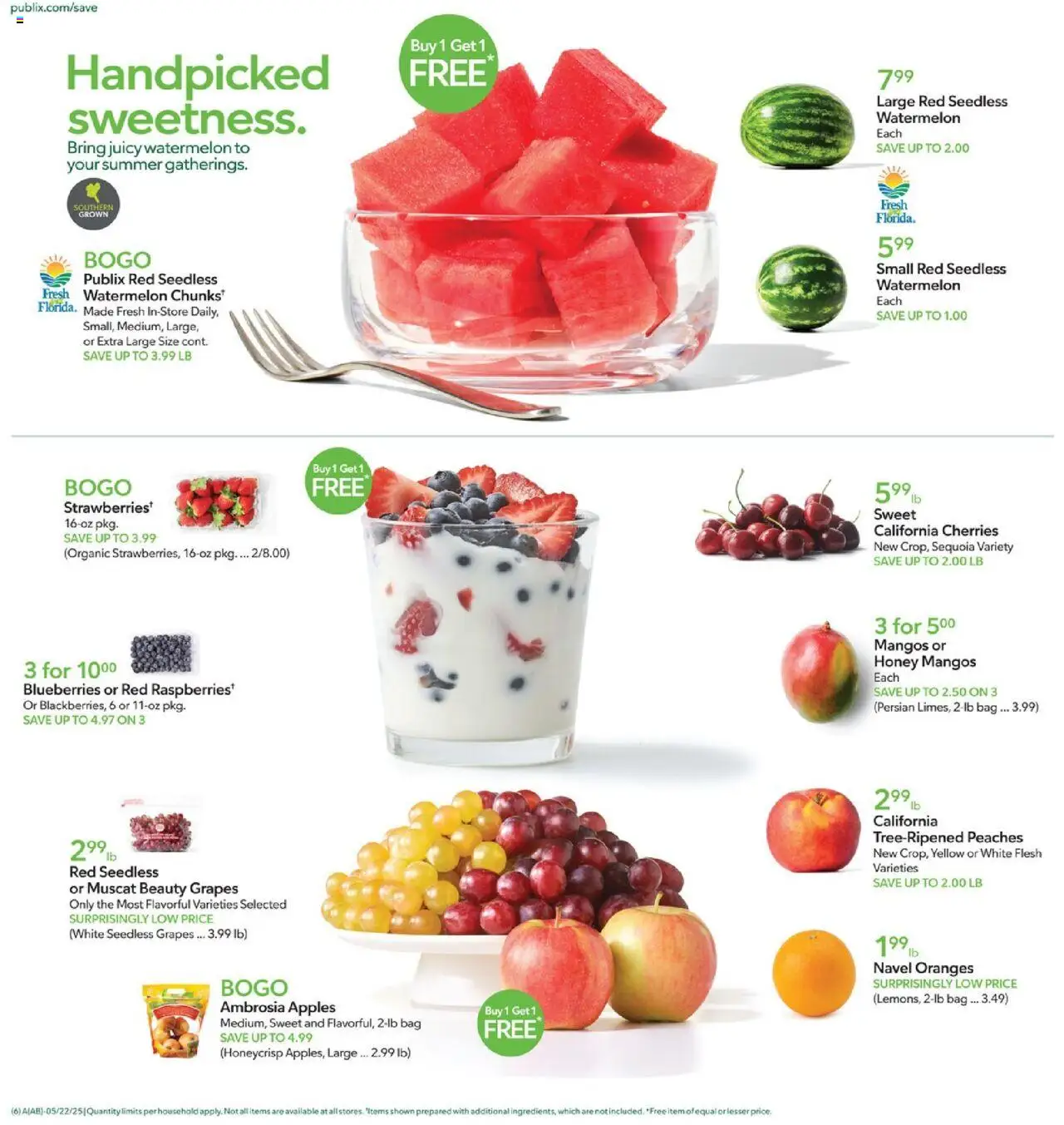 Publix Weekly ad from (05/21/2025) - Ad this week, Flyer - Page number 6
