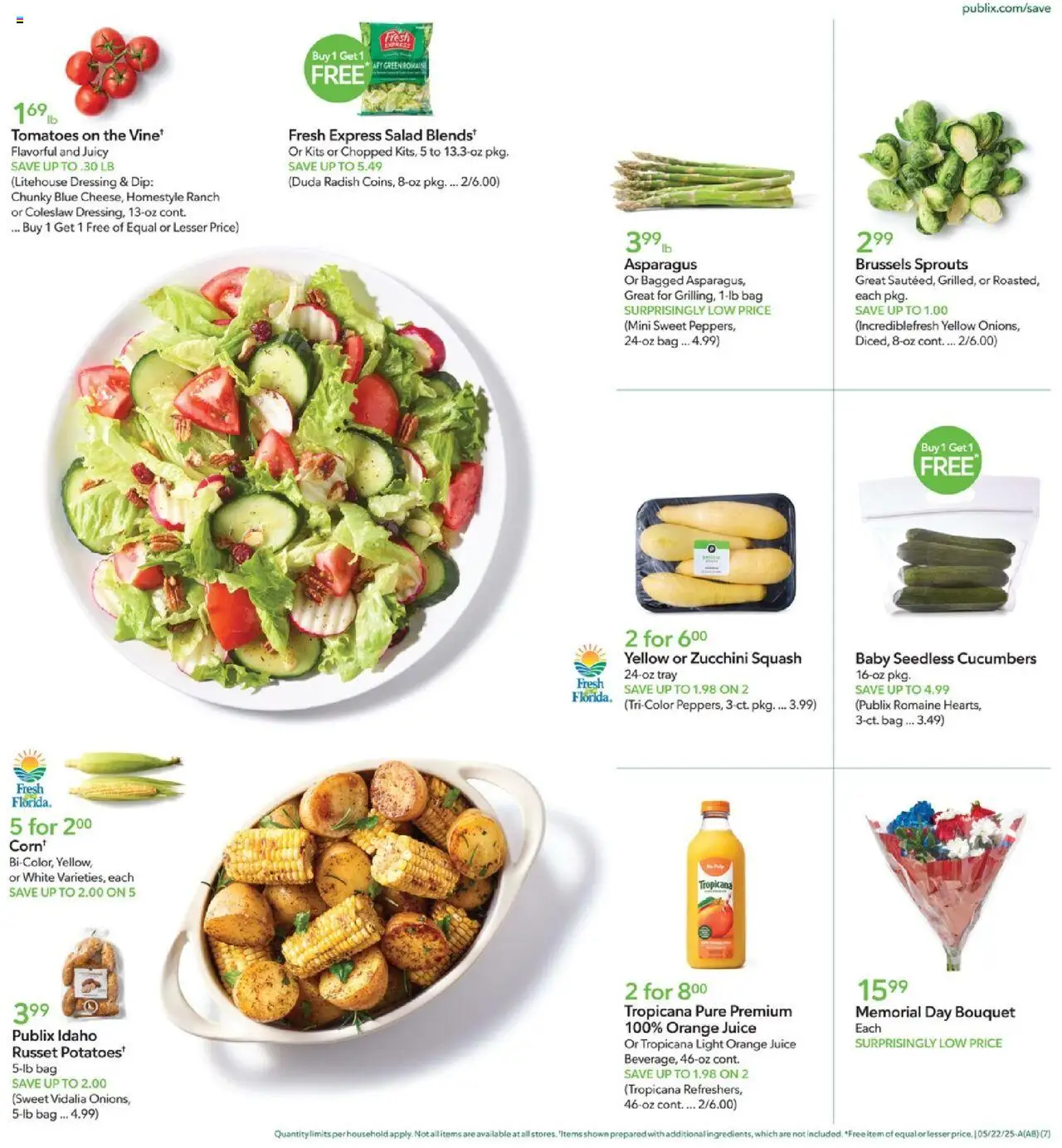 Publix Weekly ad from (05/21/2025) - Ad this week, Flyer - Page number 7