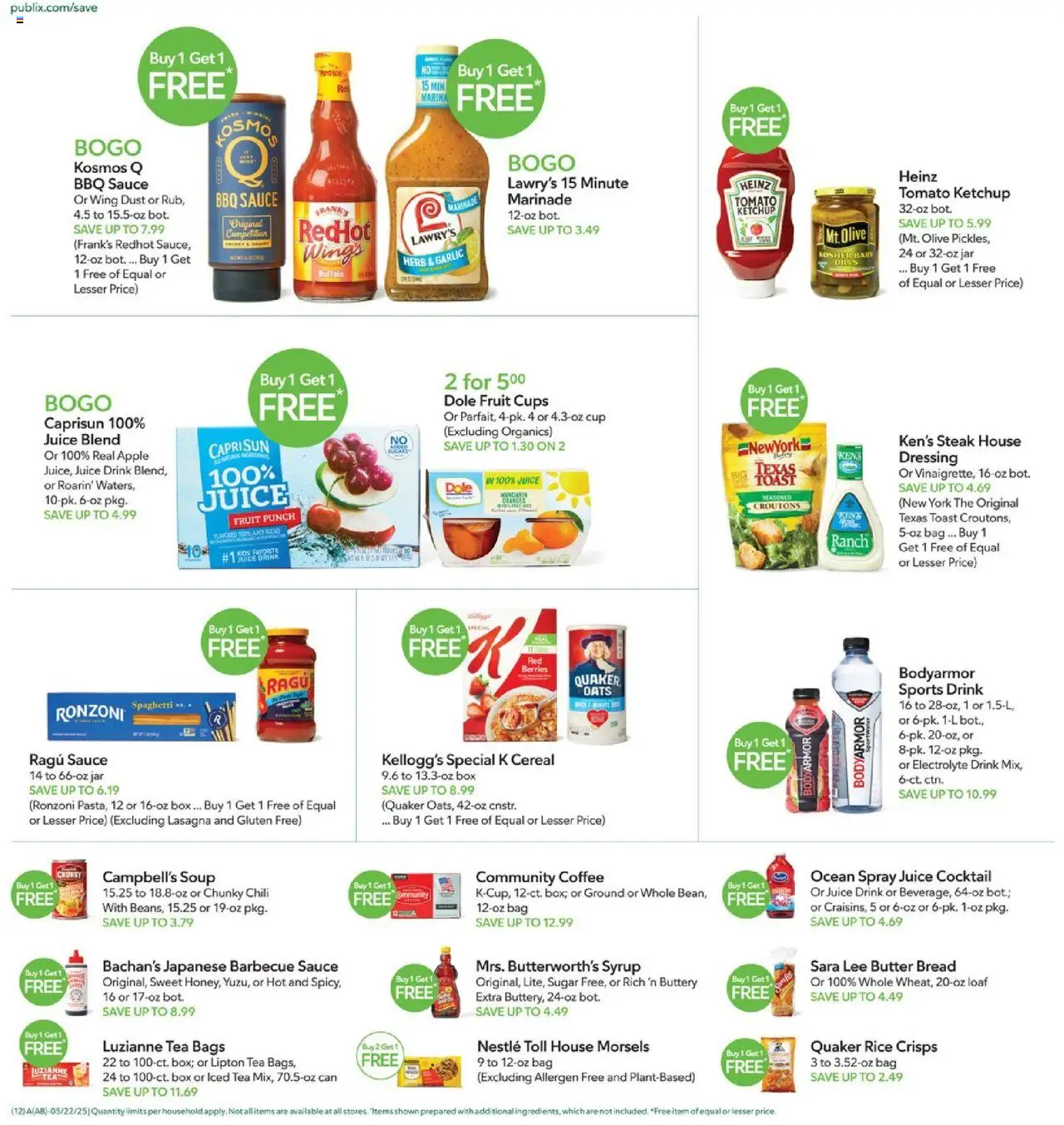 Publix Weekly ad from (05/21/2025) - Ad this week, Flyer - Page number 12