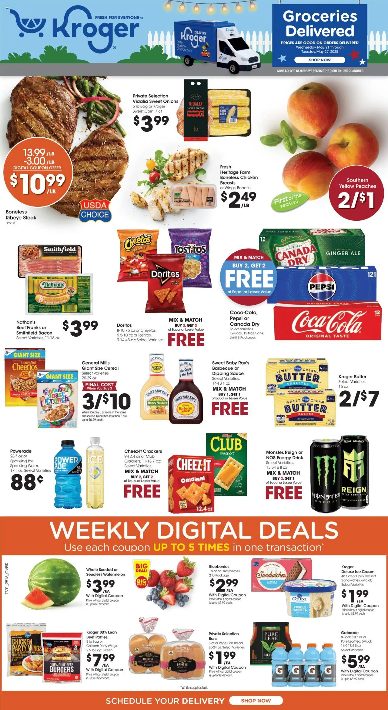 KROGER Weekly ad from 05/21/2025 >> Ad for next week