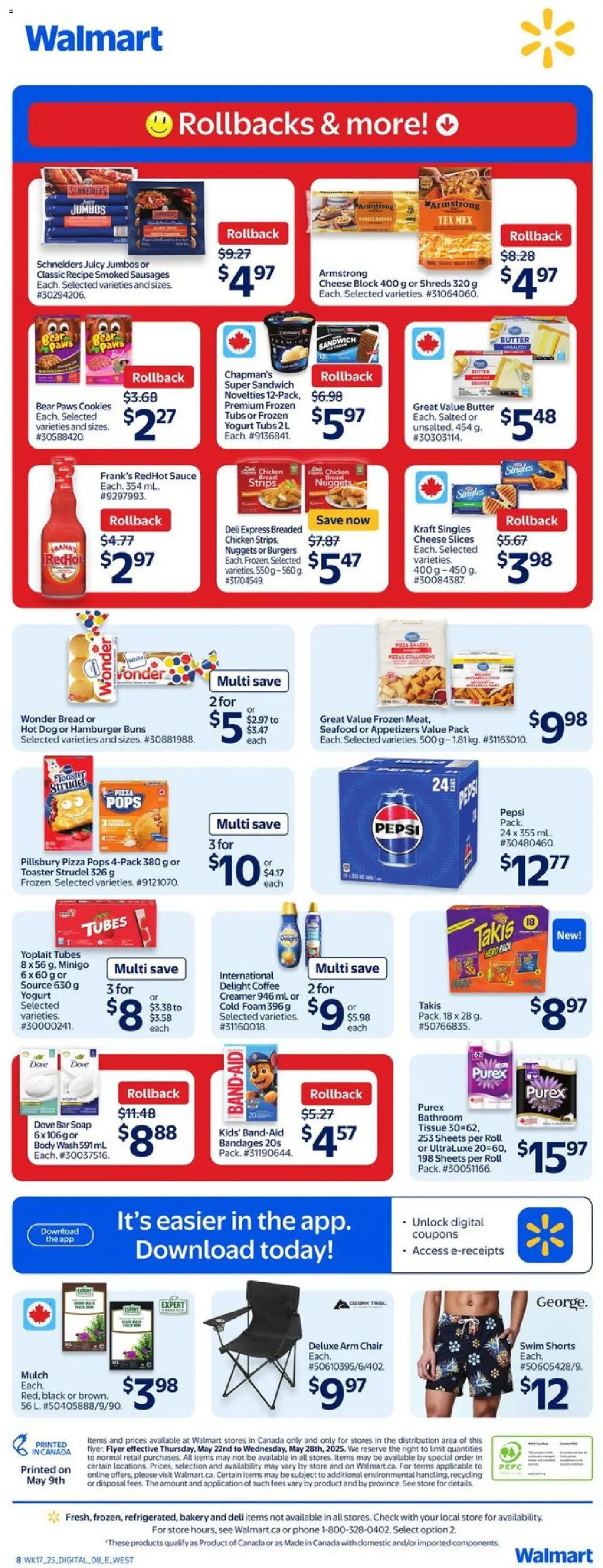 Walmart flyer valid from May 22, 2025 - page number 2