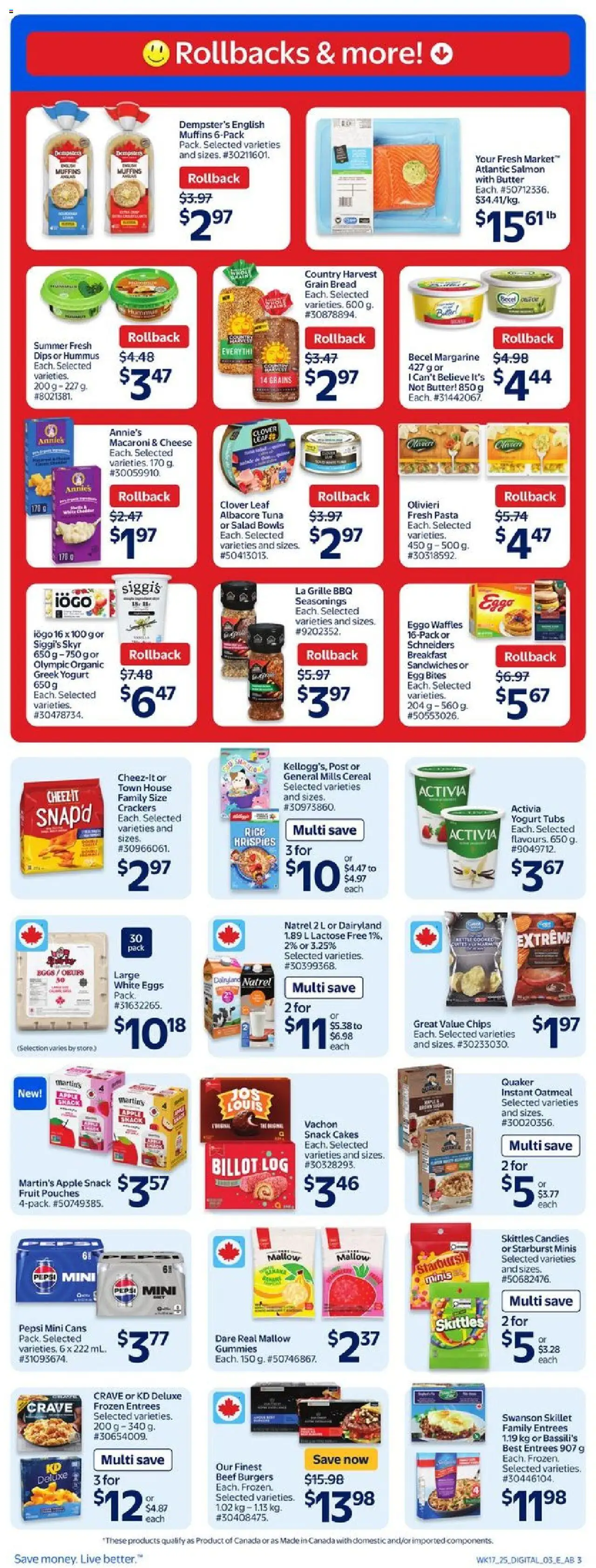Walmart flyer valid from May 22, 2025 - page number 4