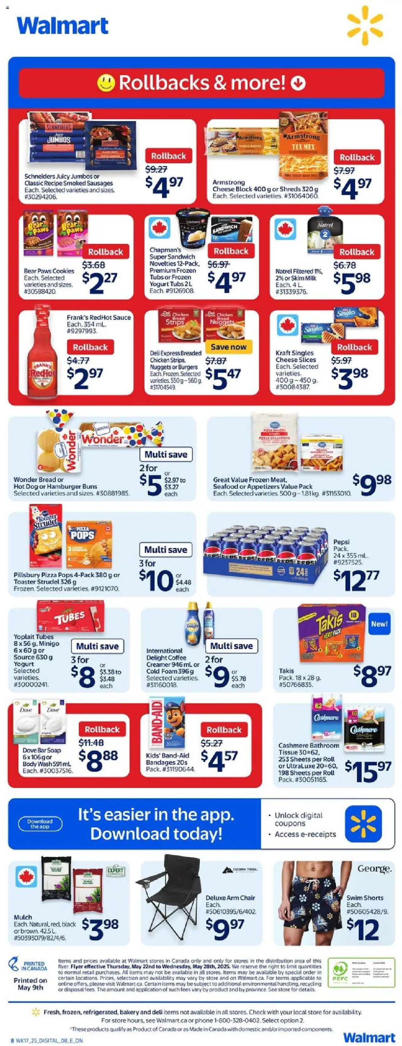 Walmart flyer valid from May 22, 2025 - page number 2